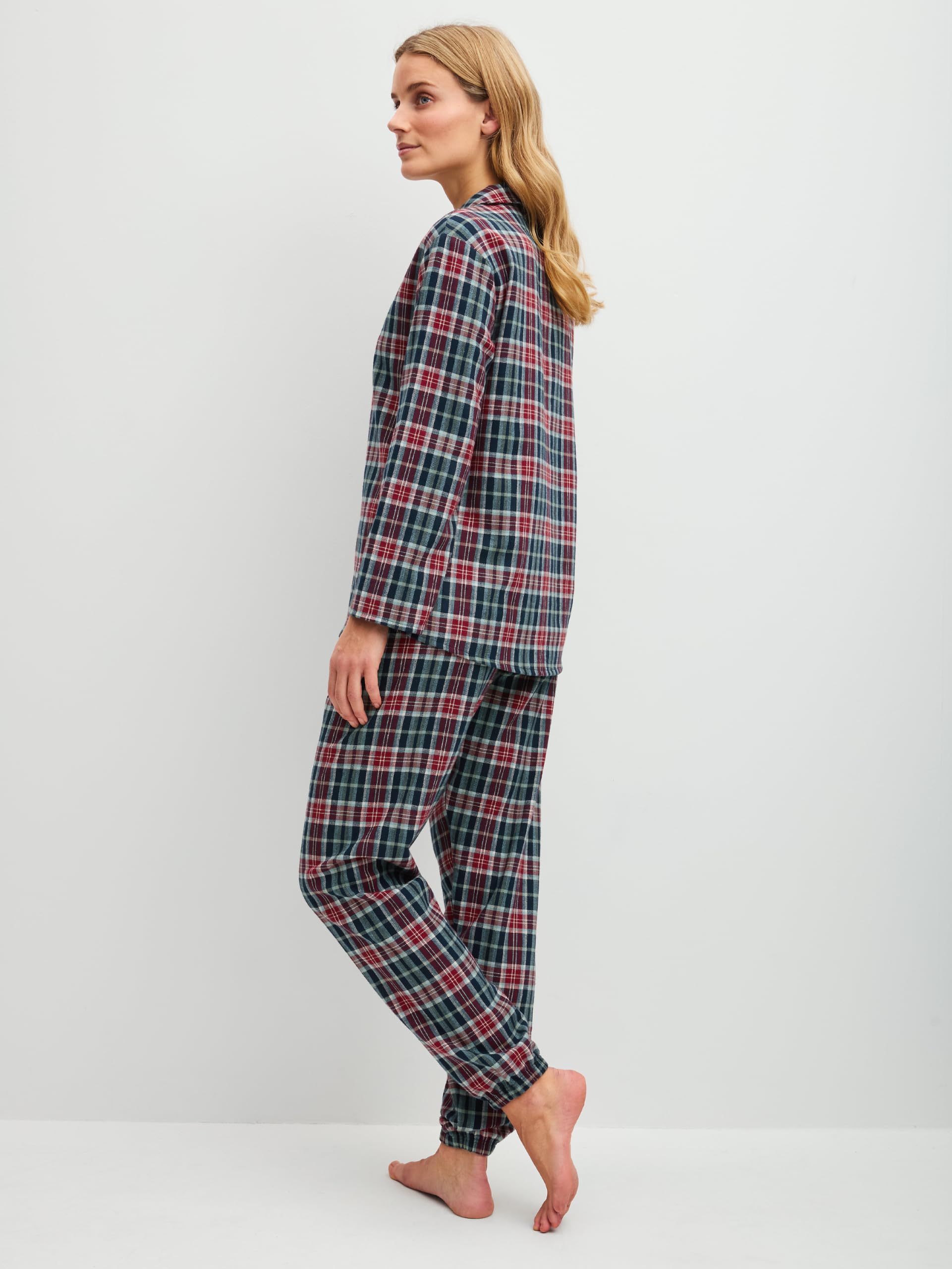 calida-holiday-dreams-flanell-pyjamaset-boyfriend-look-damen image 3