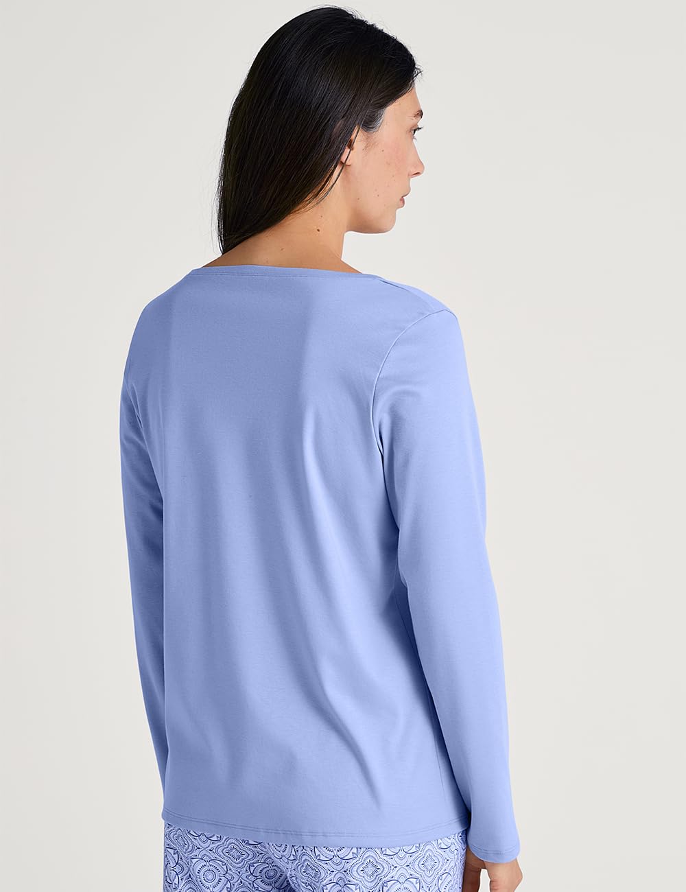 calida-favourites-lounge-t-shirt-damen-48-50-schwarz-baumwolle image 2