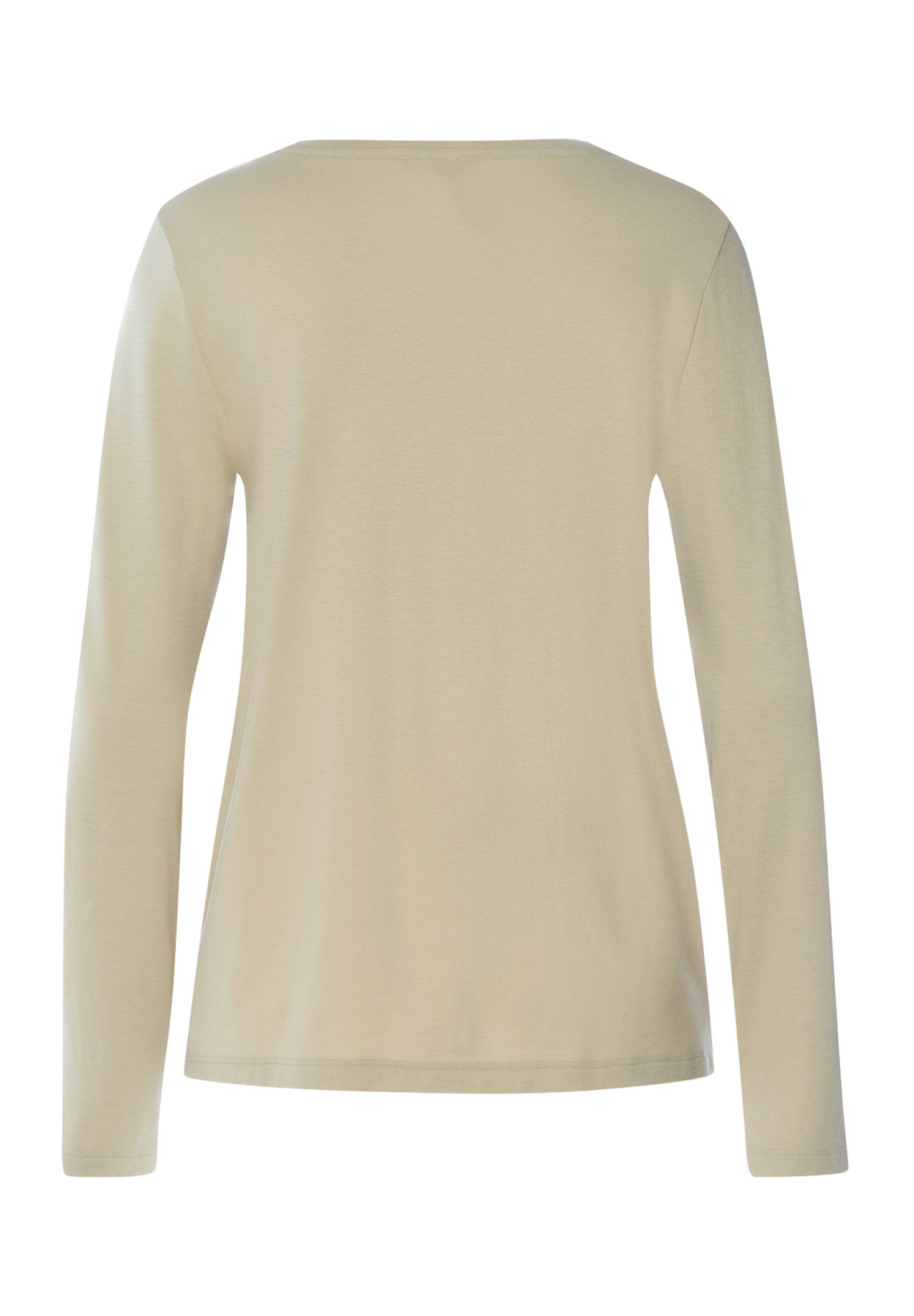 hanro-sleep-lounge-langarmshirt-olive-tencel-modal image 3