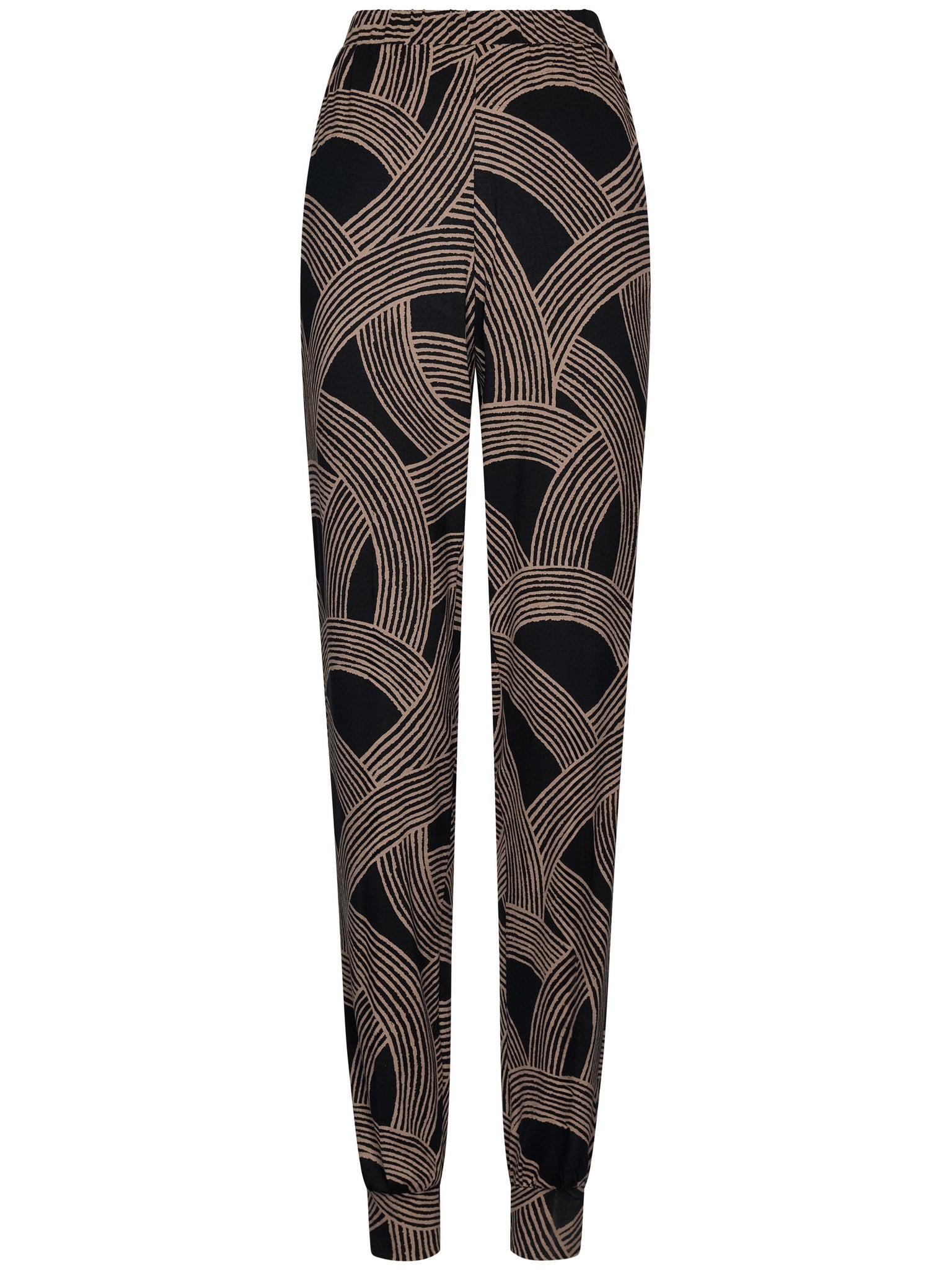 pastunette-premium-balance-pyjama-schwarz-mit-print image 2