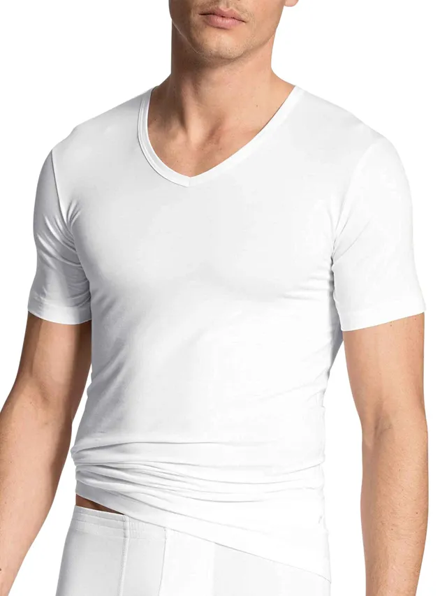 calida-focus-t-shirt-herren-schwarz-baumwolle-unterw-sche image 1