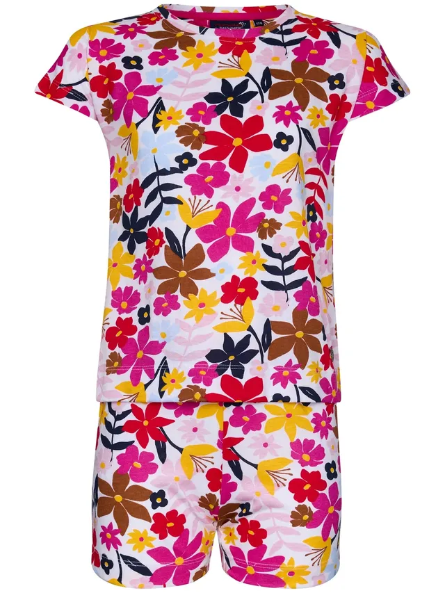 rebelle-full-bloom-shortama-wei-bl-mchen-bio-baumwolle image 1