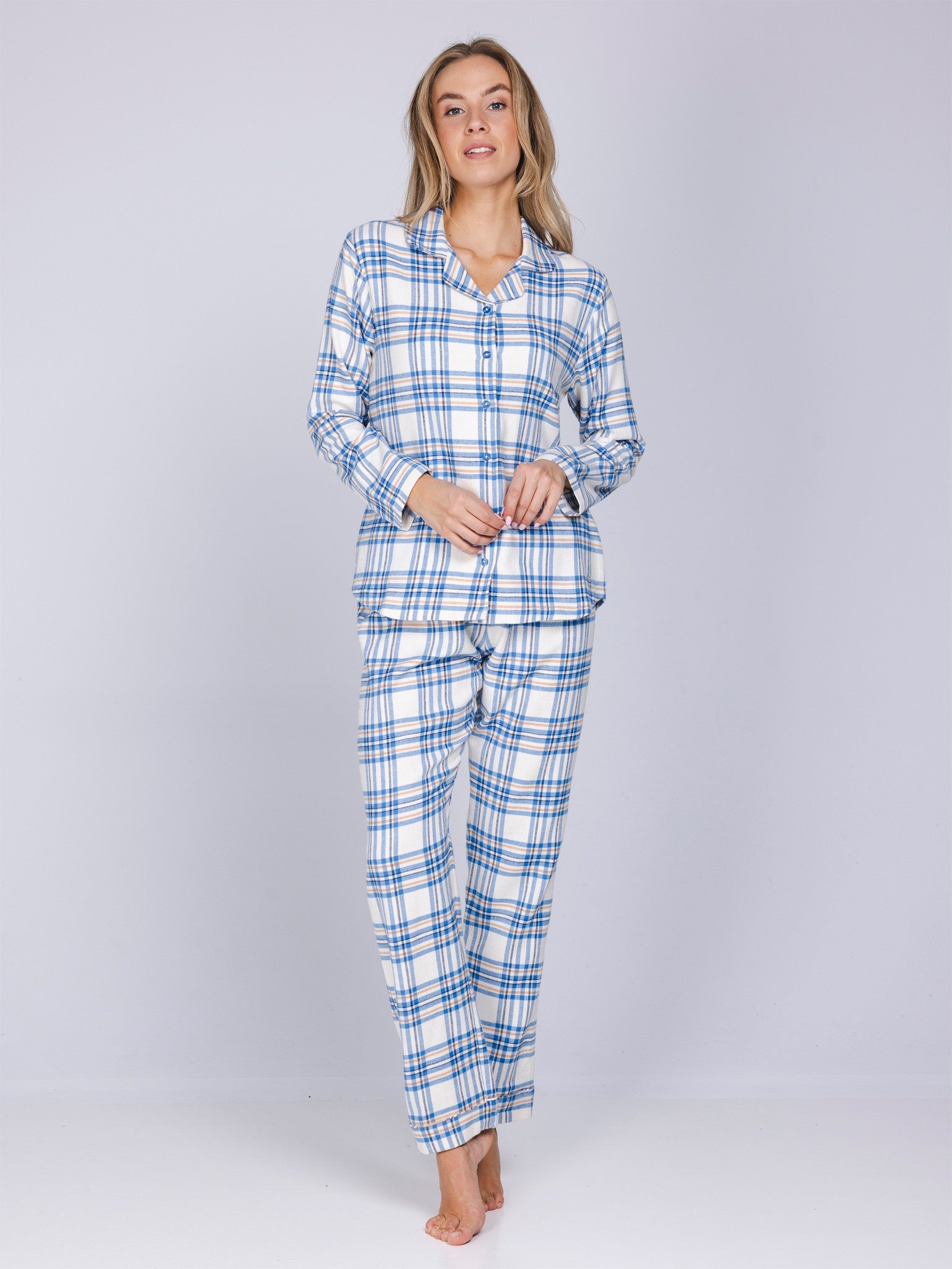 myrebelle-checks-pyjama-blau-karo-print image 3
