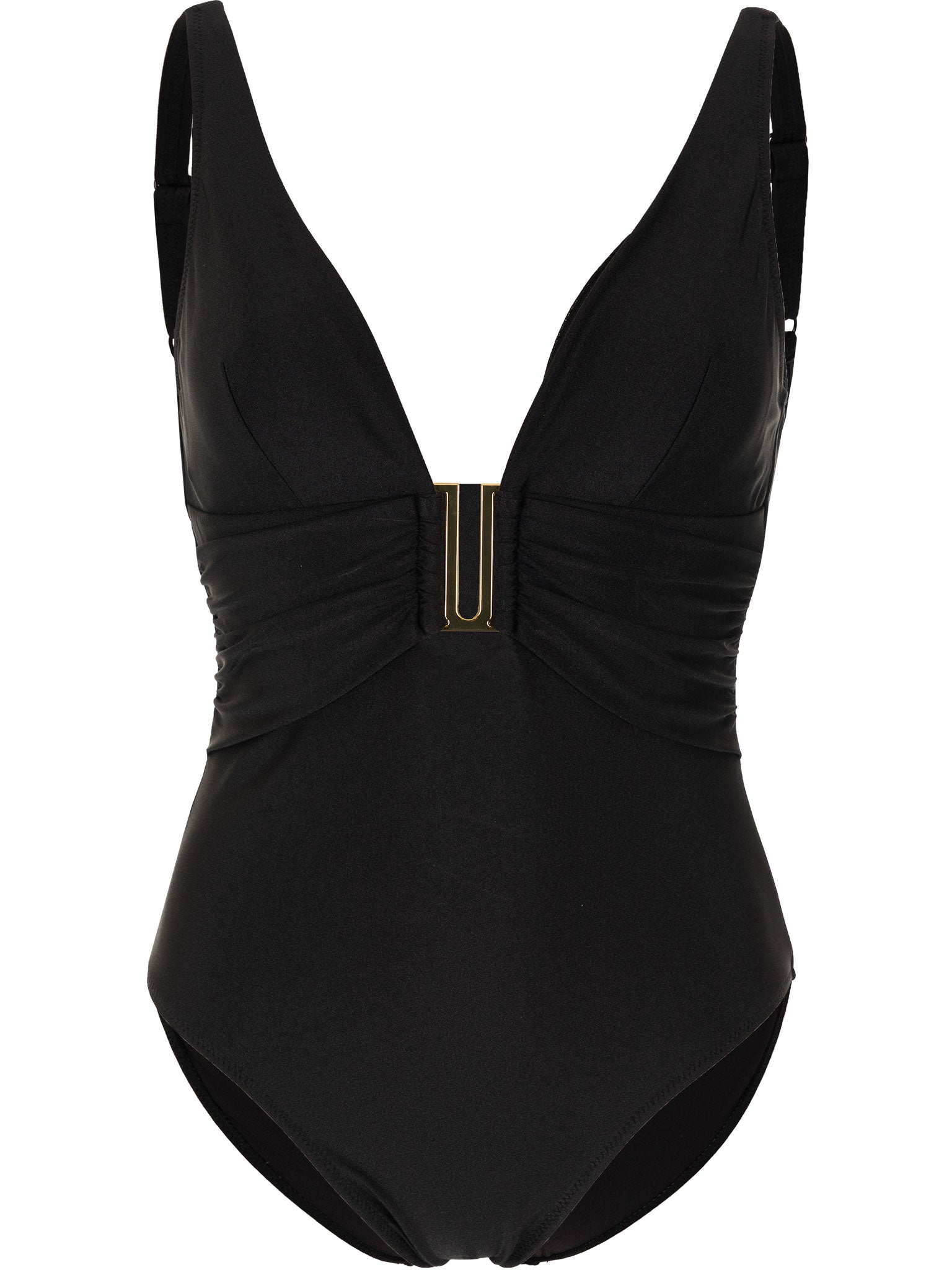 pastunette-premium-ivory-shore-badeanzug-schwarz-gold-cup image 1