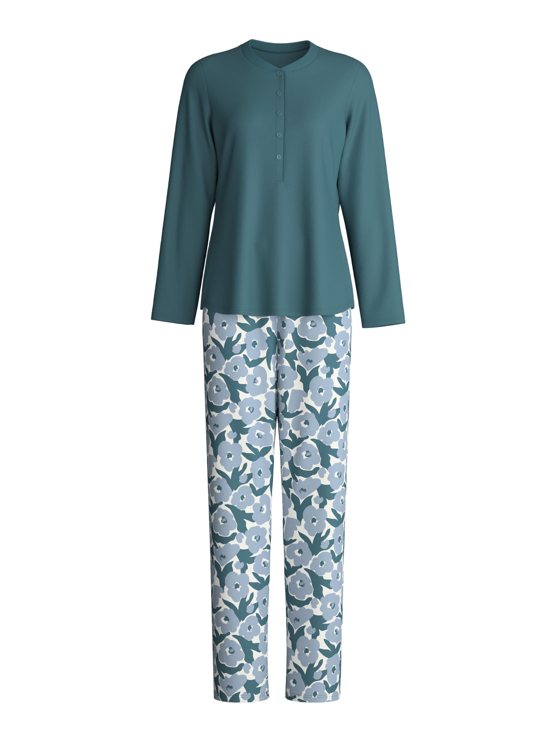calida-favourites-dreams-midnight-flowers-pyjamaset-damen-44-46 image 4