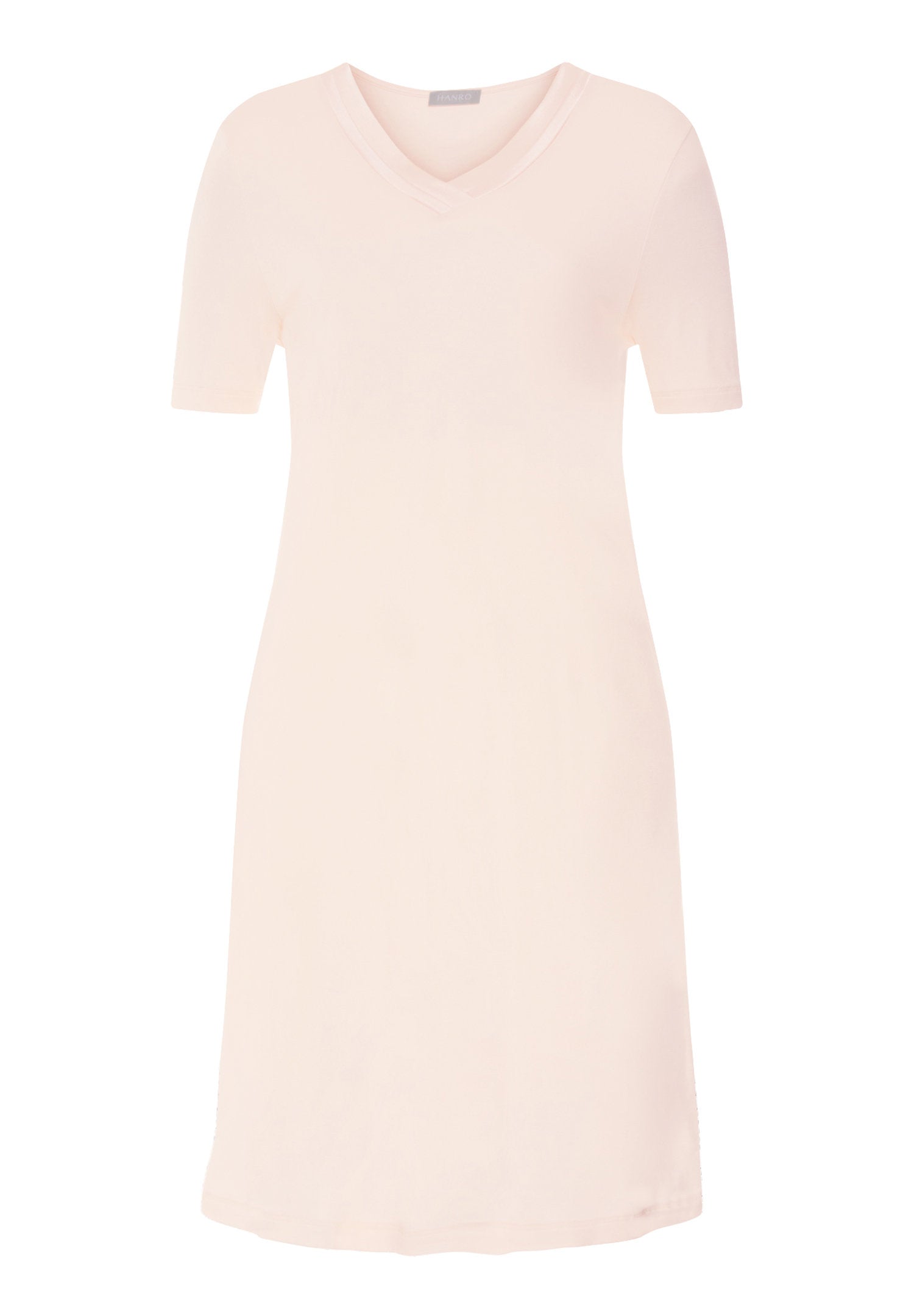 hanro-tyra-nachthemd-creamy-glass-kurzarm-modal image 1