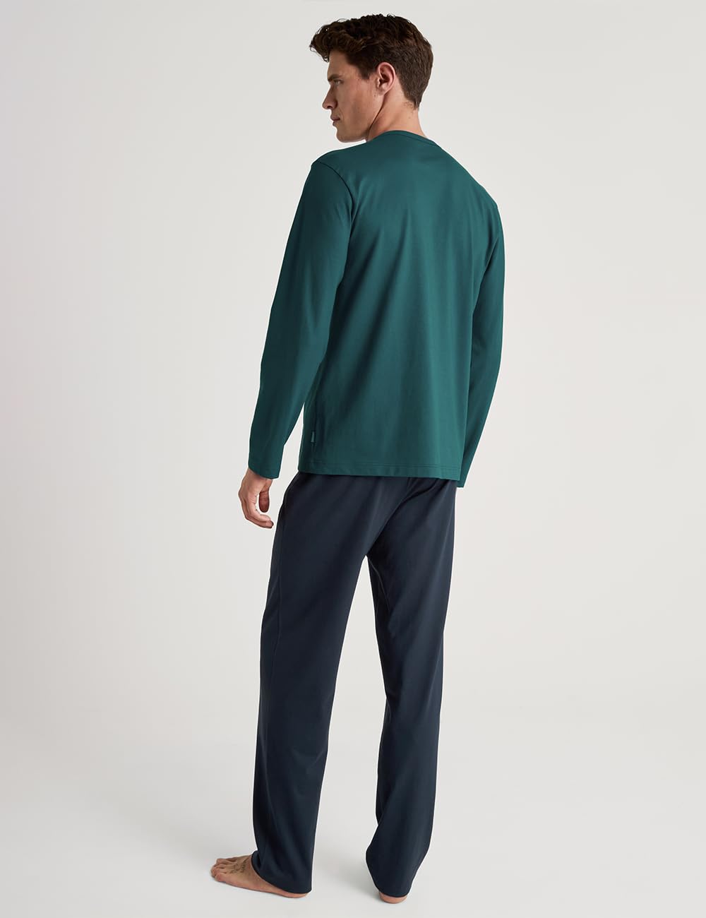 calida-relax-essentials-pyjamaset-herren-bio-baumwolle-lang image 2