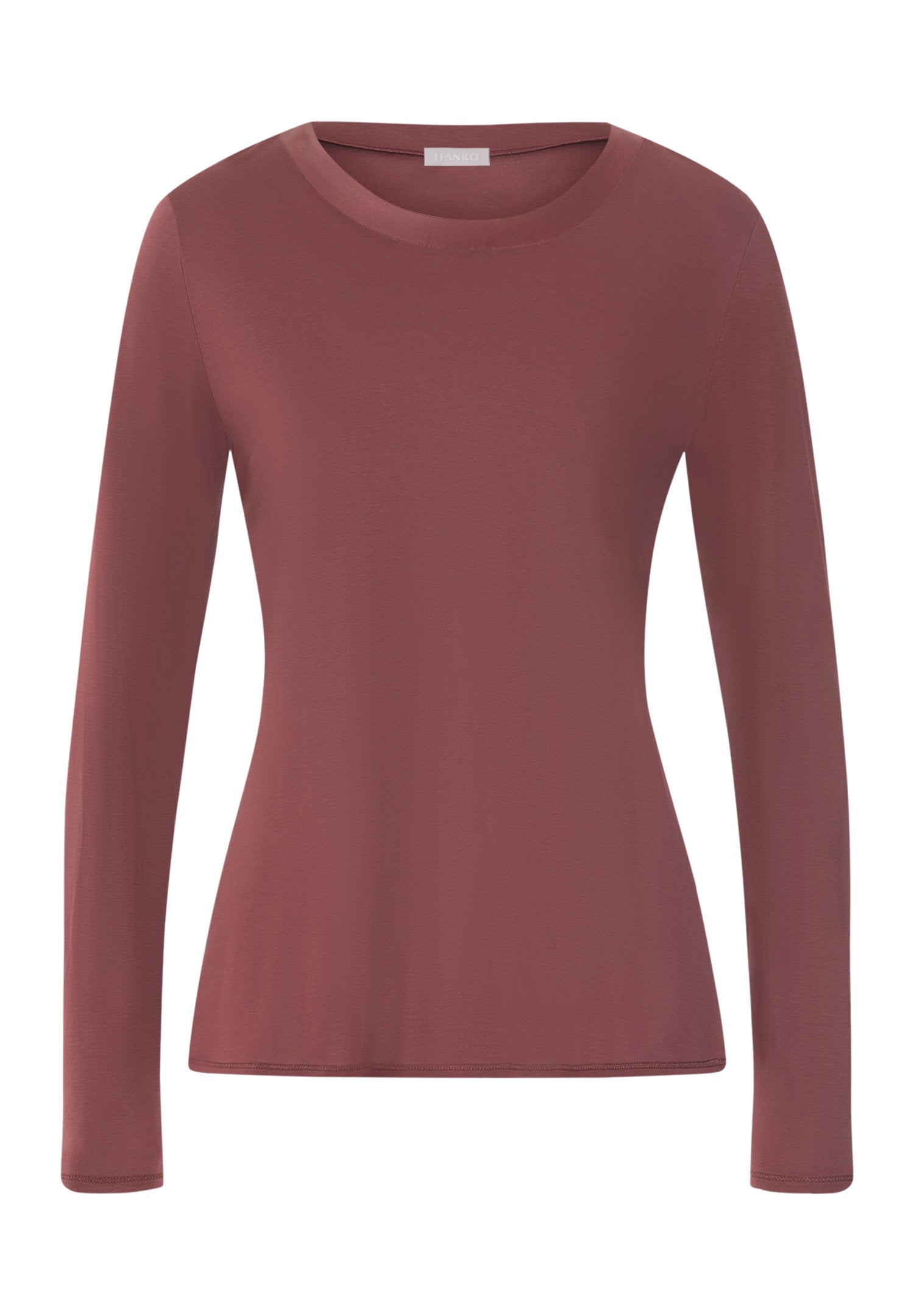hanro-grand-central-l-slv-shirt-langarmshirt-apple-butter-seide image 1