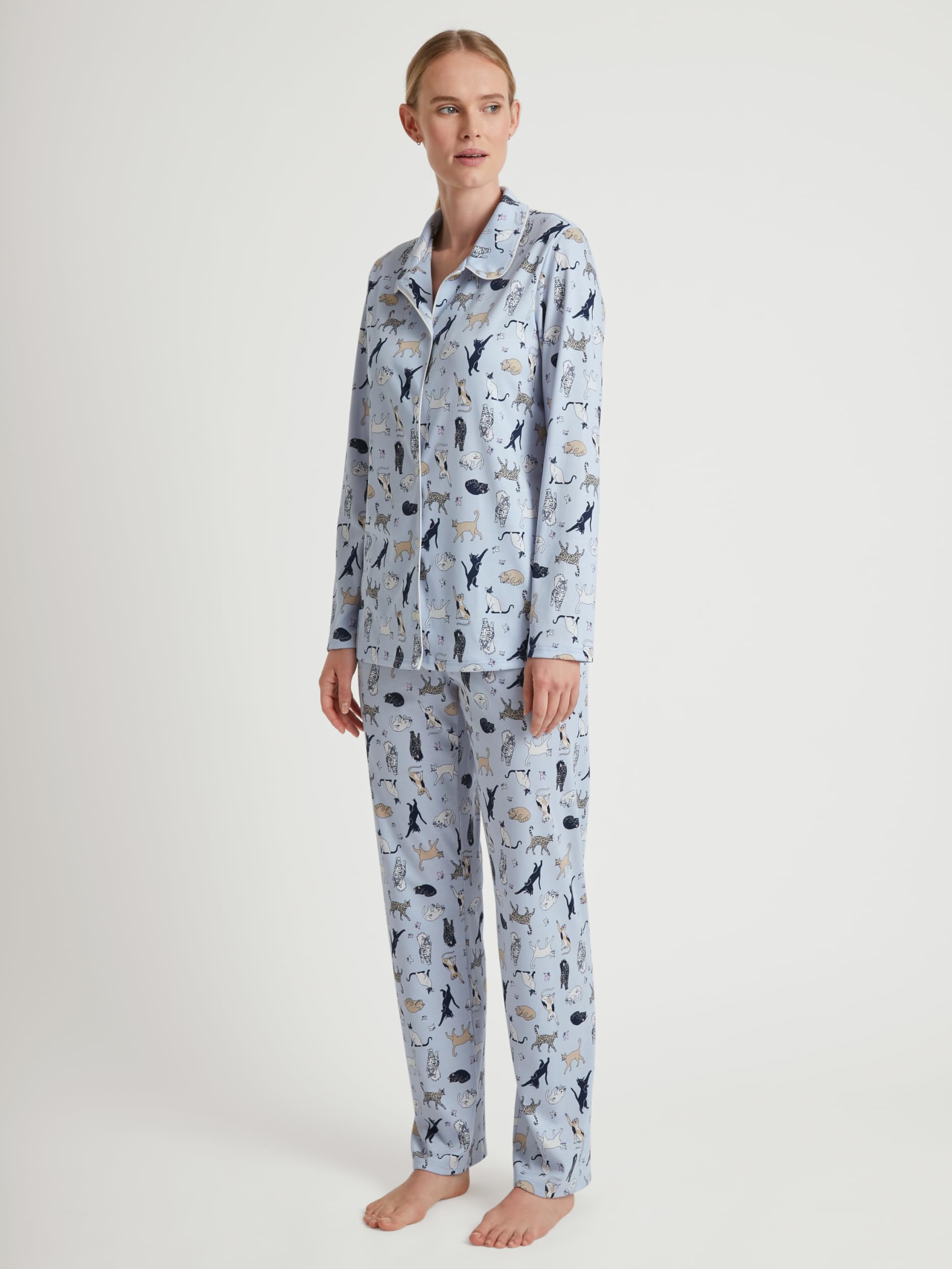 calida-favourites-dreams-cat-dreams-pyjama-harmony-blue-48-50 image 2