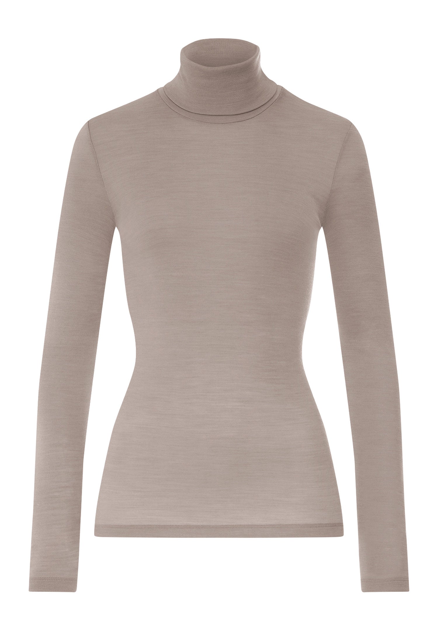 hanro-woolen-silk-rollkragenshirt-rose-grau-wolle-seide image 1