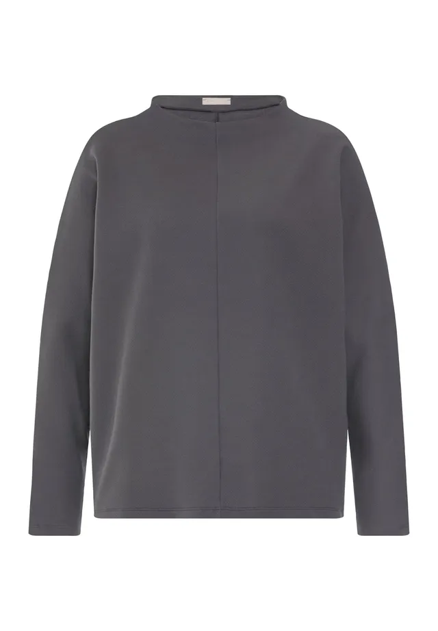 hanro-easy-wear-pullover-078929-dark-sesame-baumwolle image 1