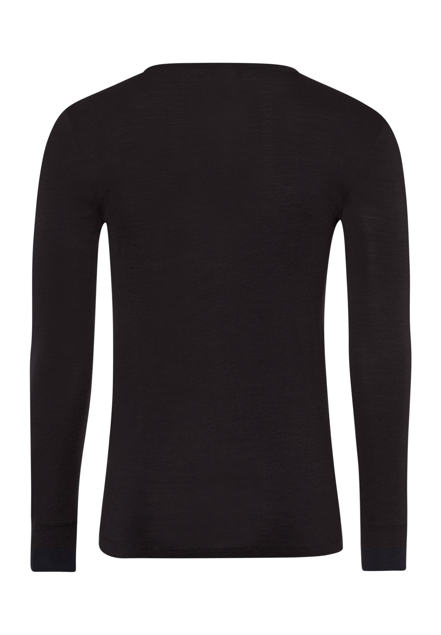 hanro-woolen-silk-langarm-shirt-wolle-seide-anthracite image 3