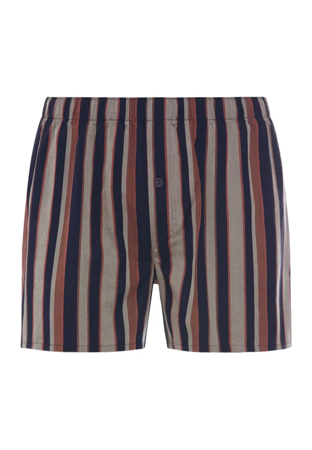 hanro-fancy-woven-boxershorts-pinecone-stripes-baumwolle image 1