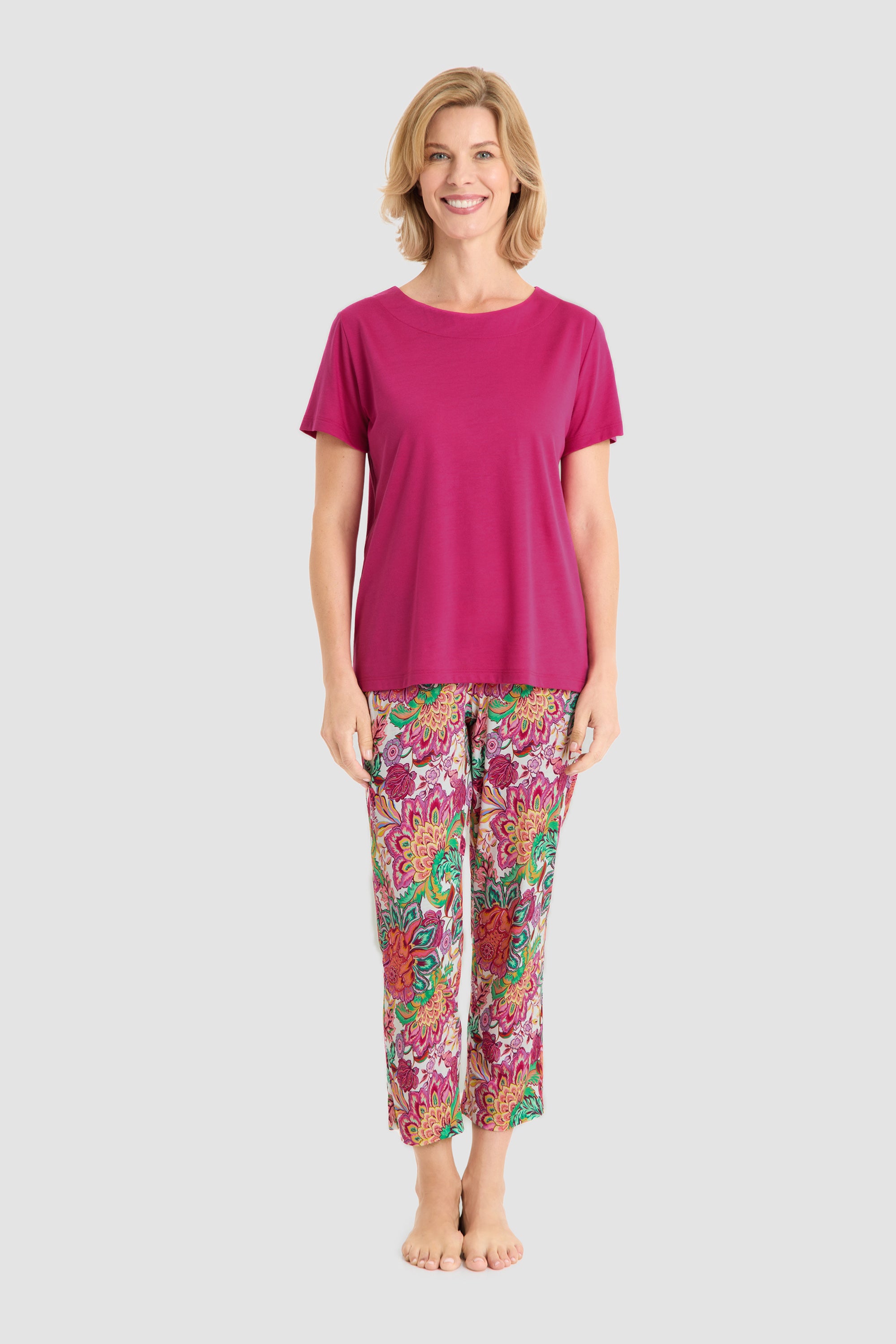 r-sch-be-happy-7-8-hose-ornamentdruck-rot-modal image 4