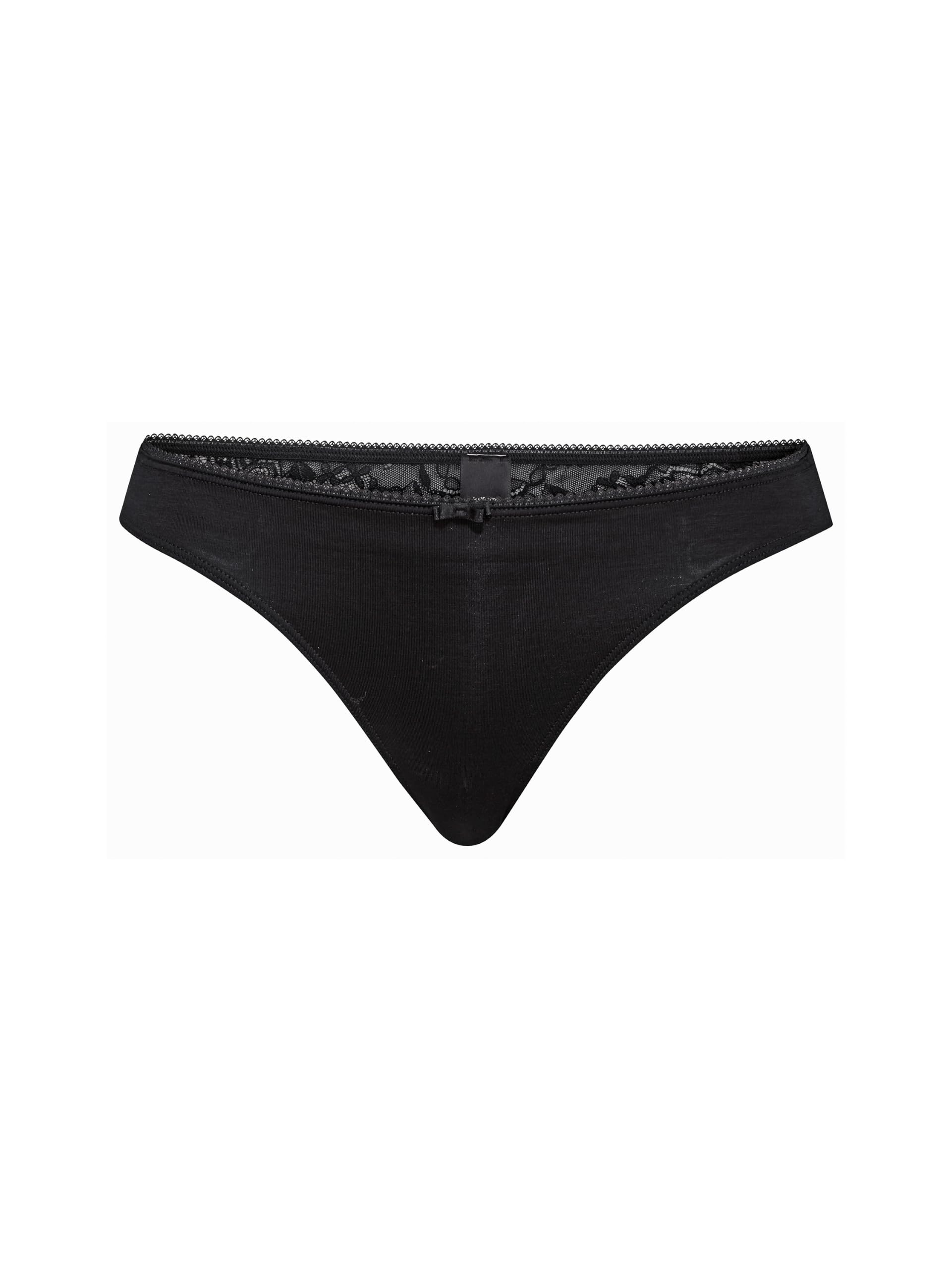 calida-sensual-secrets-string-low-cut-baumwolle-schwarz image 1