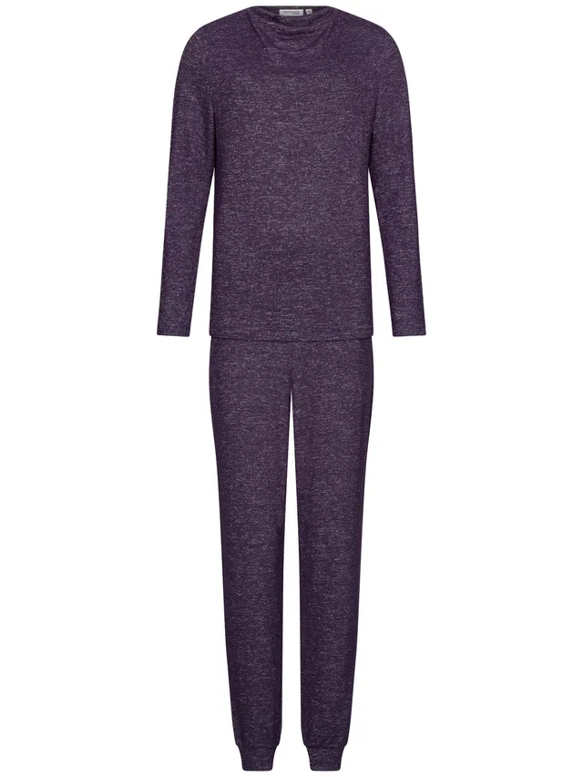 pastunette-premium-dark-orchid-hausanzug-lila-viskose image 1