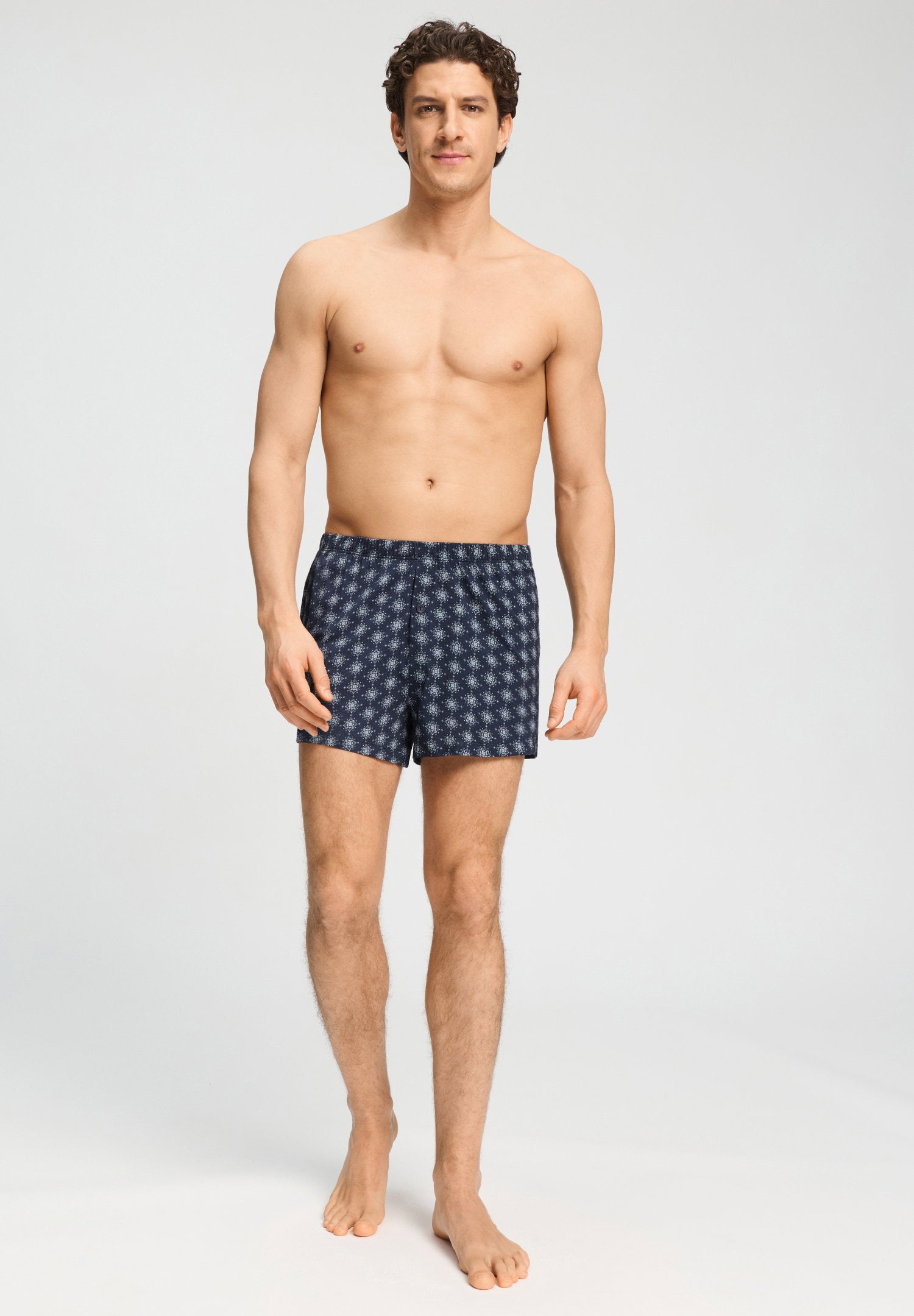 hanro-cotton-sporty-boxers-073507-boxershorts-celestial-night-herren image 5