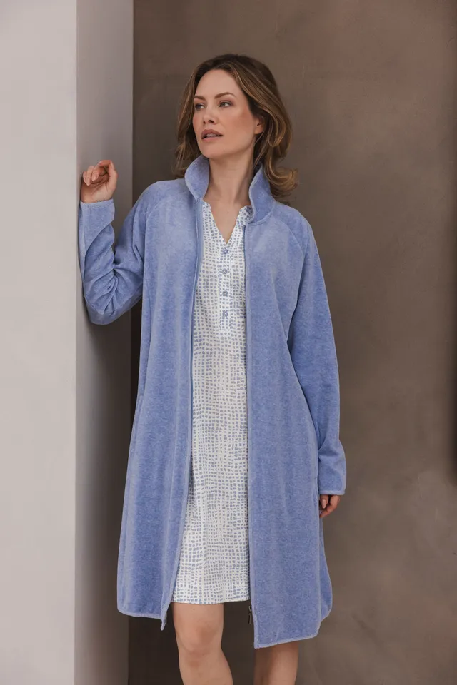 pastunette-soft-blue-bademantel-hellblau-frottee image 1