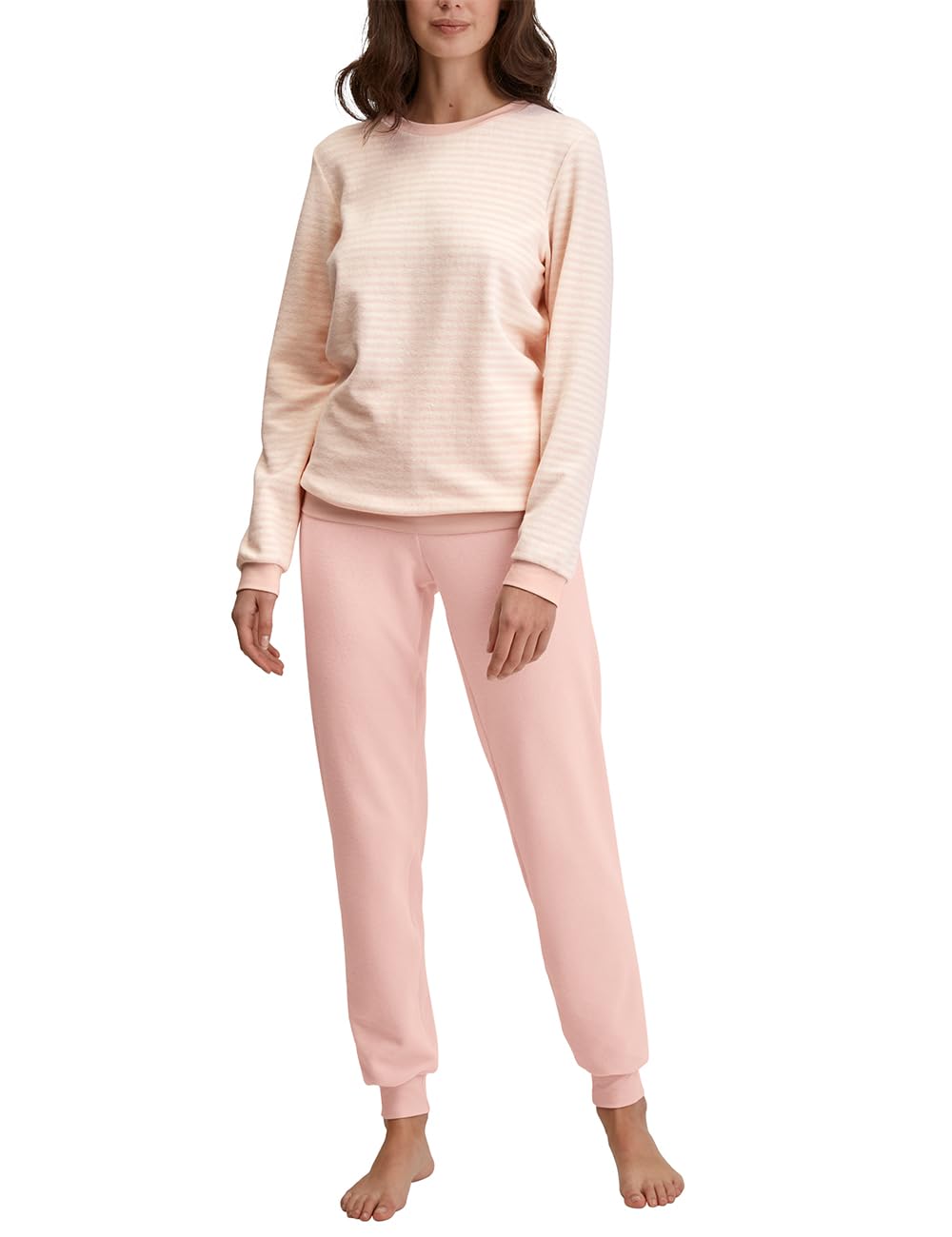 calida-soft-cotton-b-ndchenpyjama-damen-frottee-pearl-blush image 5