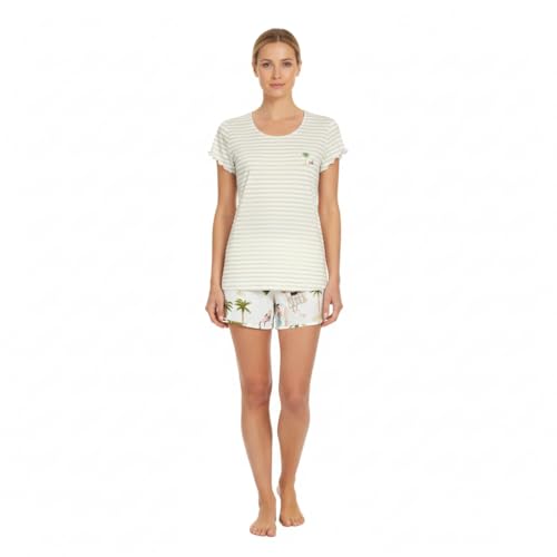 ringella-women-men-damen-shorty-mustermix-kurzpyjama-baumwolle image 6