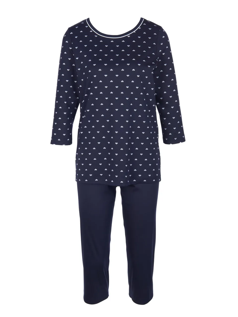 calida-night-lovers-3-4-pyjama-damen-dark-lapis-blue-48-50 image 1
