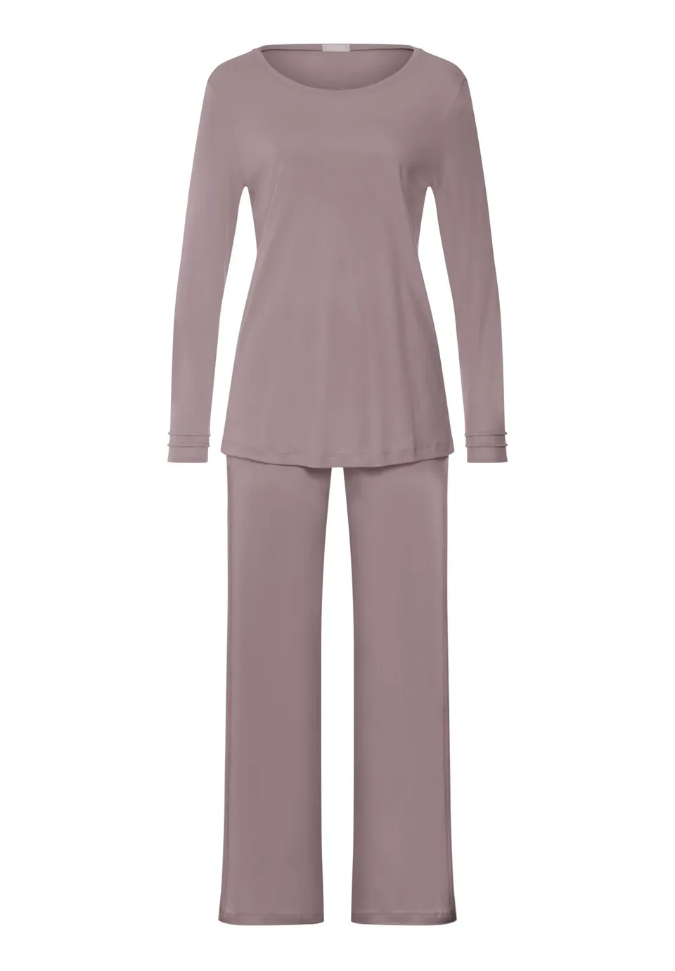 hanro-pilar-pyjama-damen-stormy-rose-baumwolle-interlock image 1