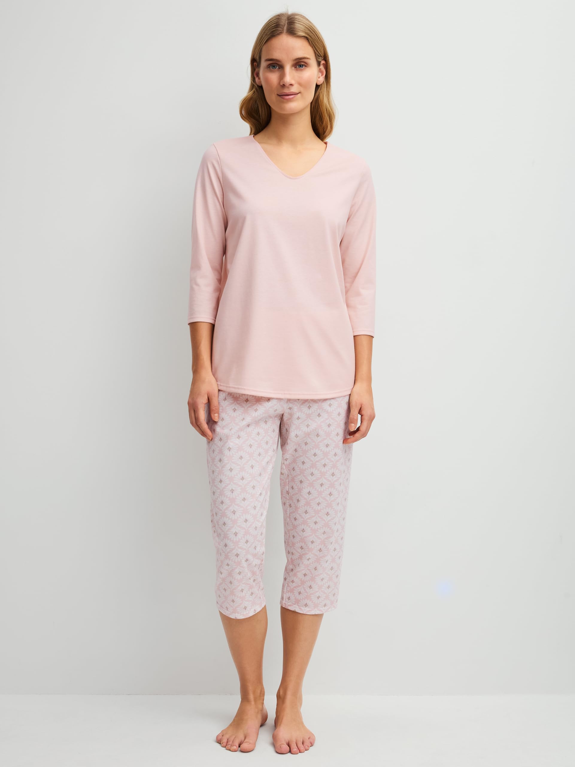 calida-cotton-special-3-4-pyjama-damen-baumwolle image 2