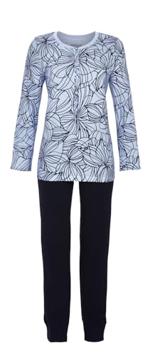 ringella-women-men-damen-pyjama-baumwolle-abstrakt-gr-48 image 3