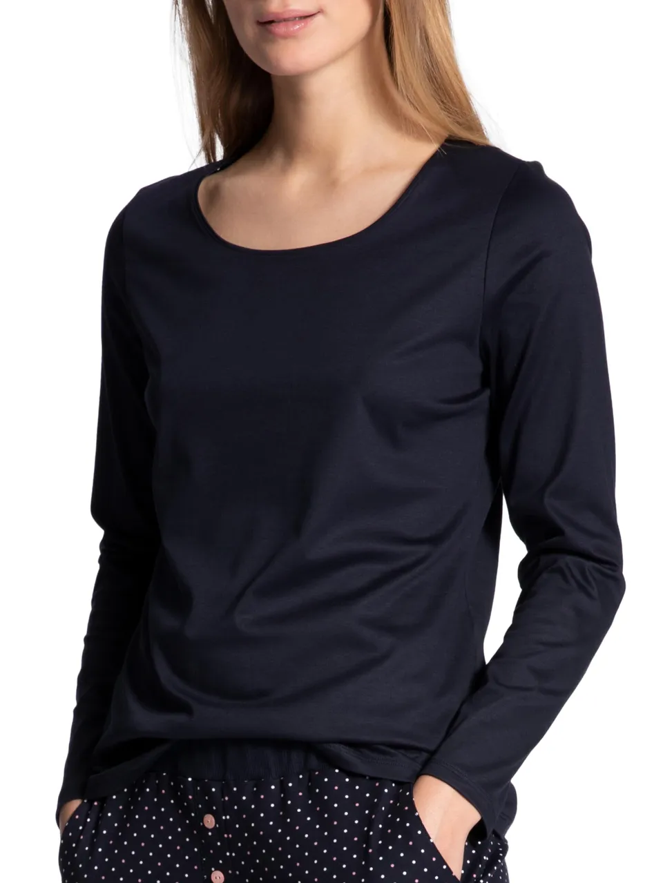 calida-favourites-langarmshirt-damen-supima-baumwolle image 1