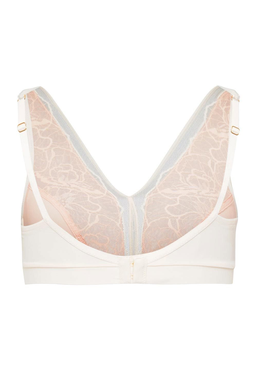 hanro-moments-selma-soft-cup-bra-warm-sand-spitze-bh image 2