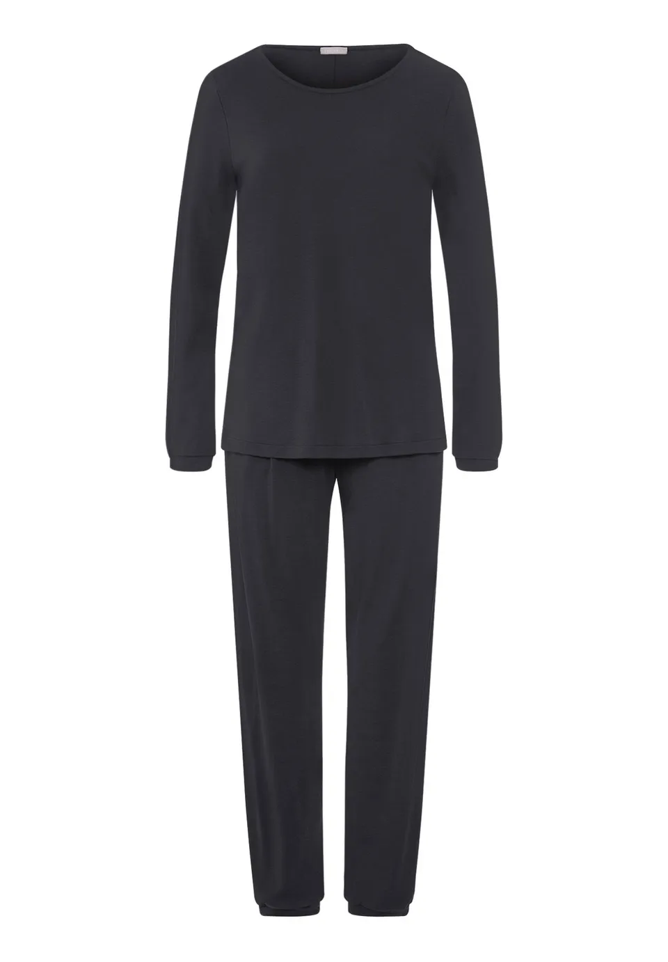 hanro-franca-pyjama-lang-phantom-baumwolle-damen image 1