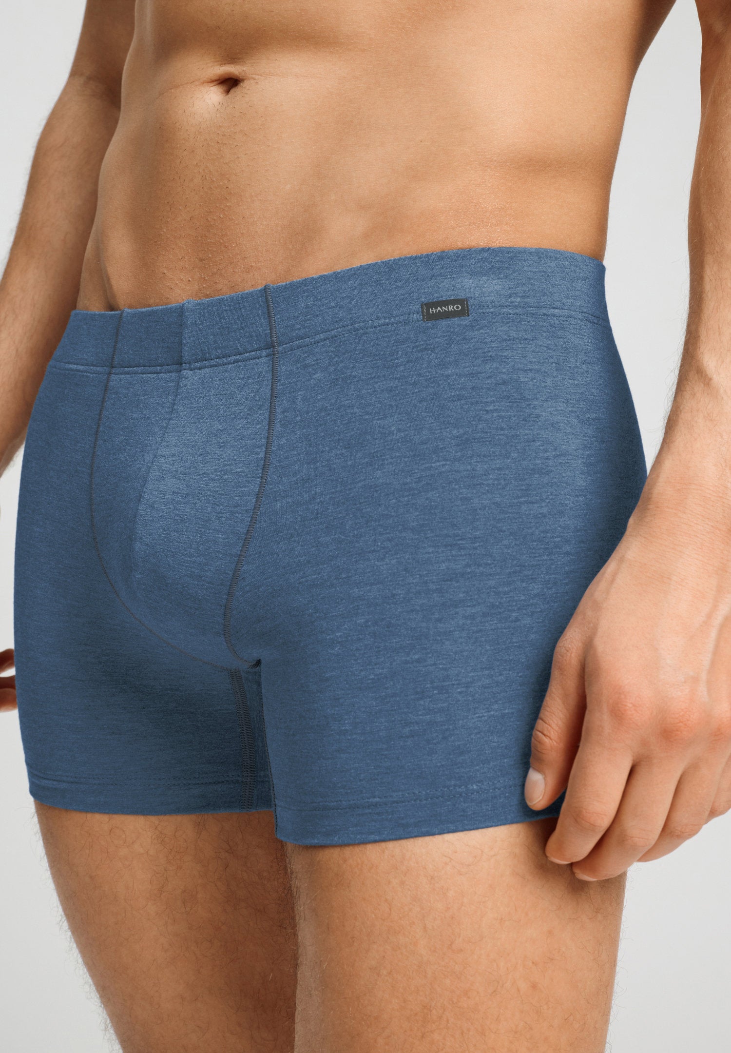 hanro-casuals-daywear-pants-herrenslip-tanzanite-melange image 6