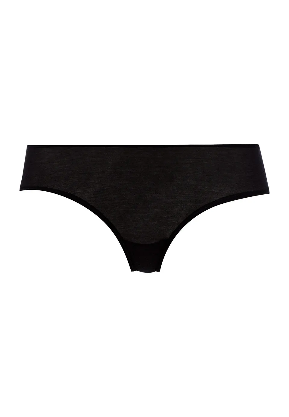 hanro-ultralight-midi-briefs-damenslip-schwarz-baumwolle image 1