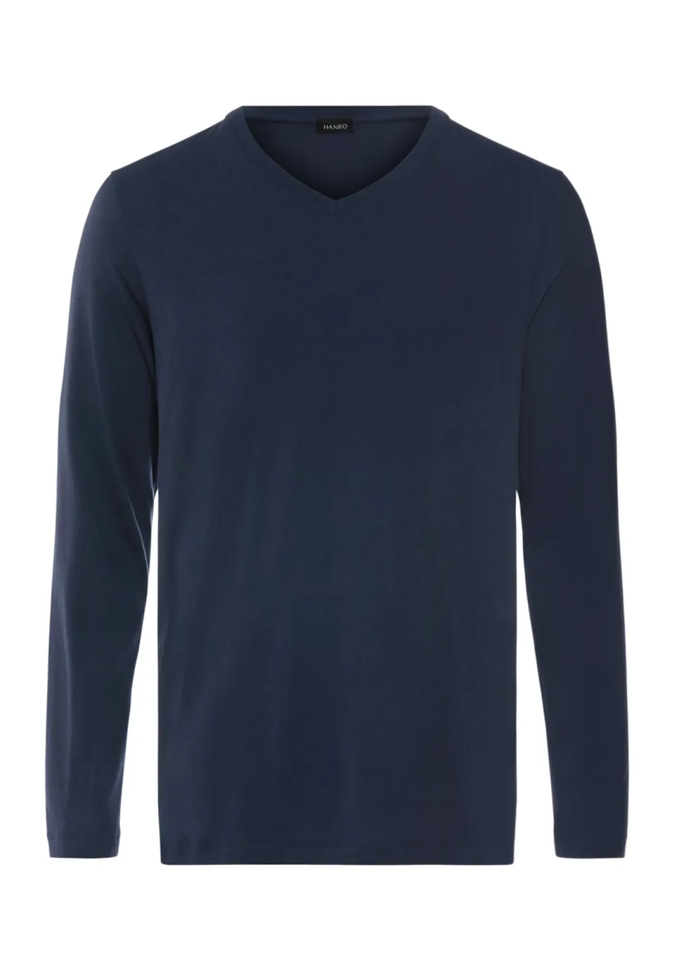hanro-night-and-day-langarmshirt-deep-navy-modal image 1