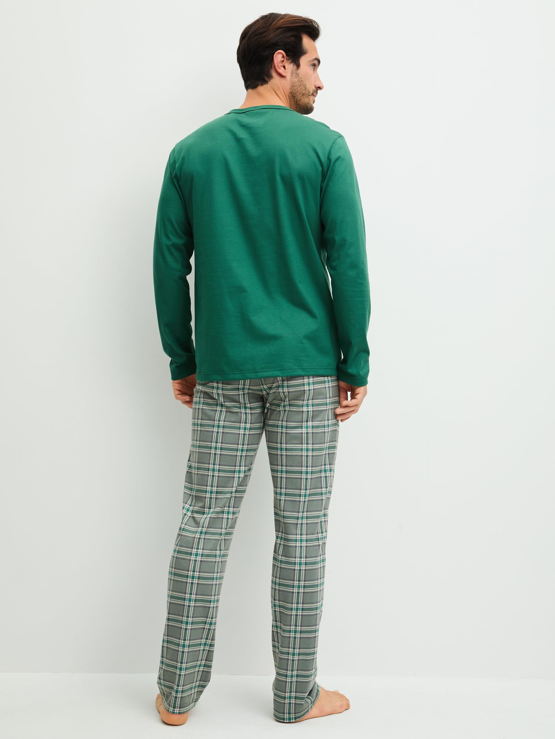calida-relax-imprint-pyjamaset-herren-gr-50-schlafanzug image 3