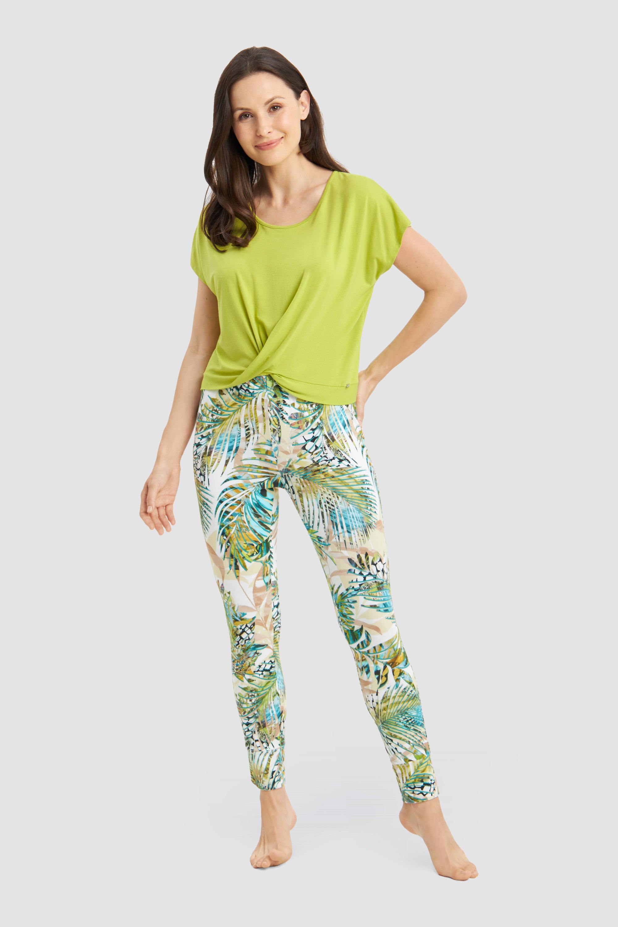 r-sch-be-happy-7-8-hose-palmendruck-loungehose-gr-n image 4