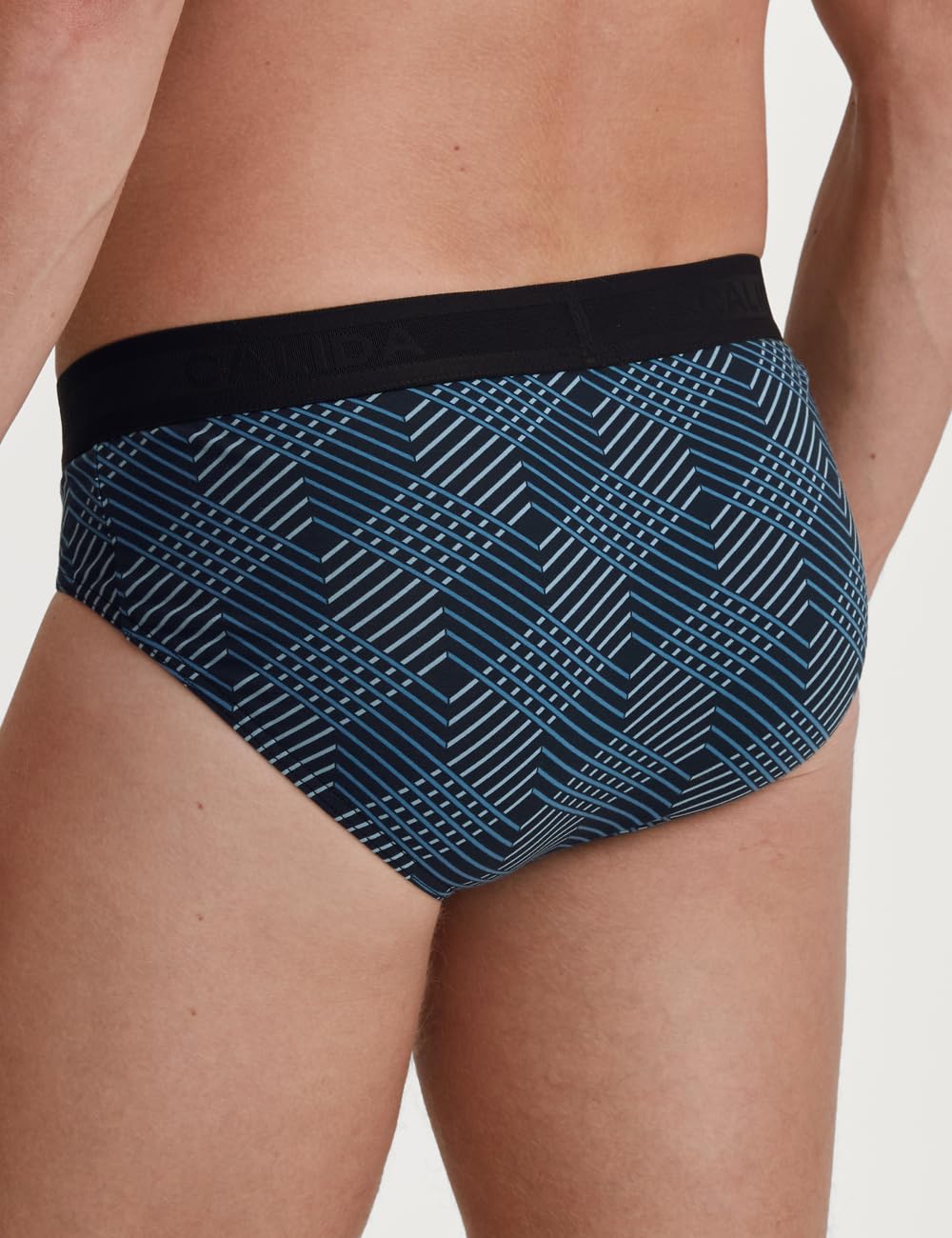 calida-prints-grafic-cotton-slip-herren-dark-sapphire-baumwolle image 3