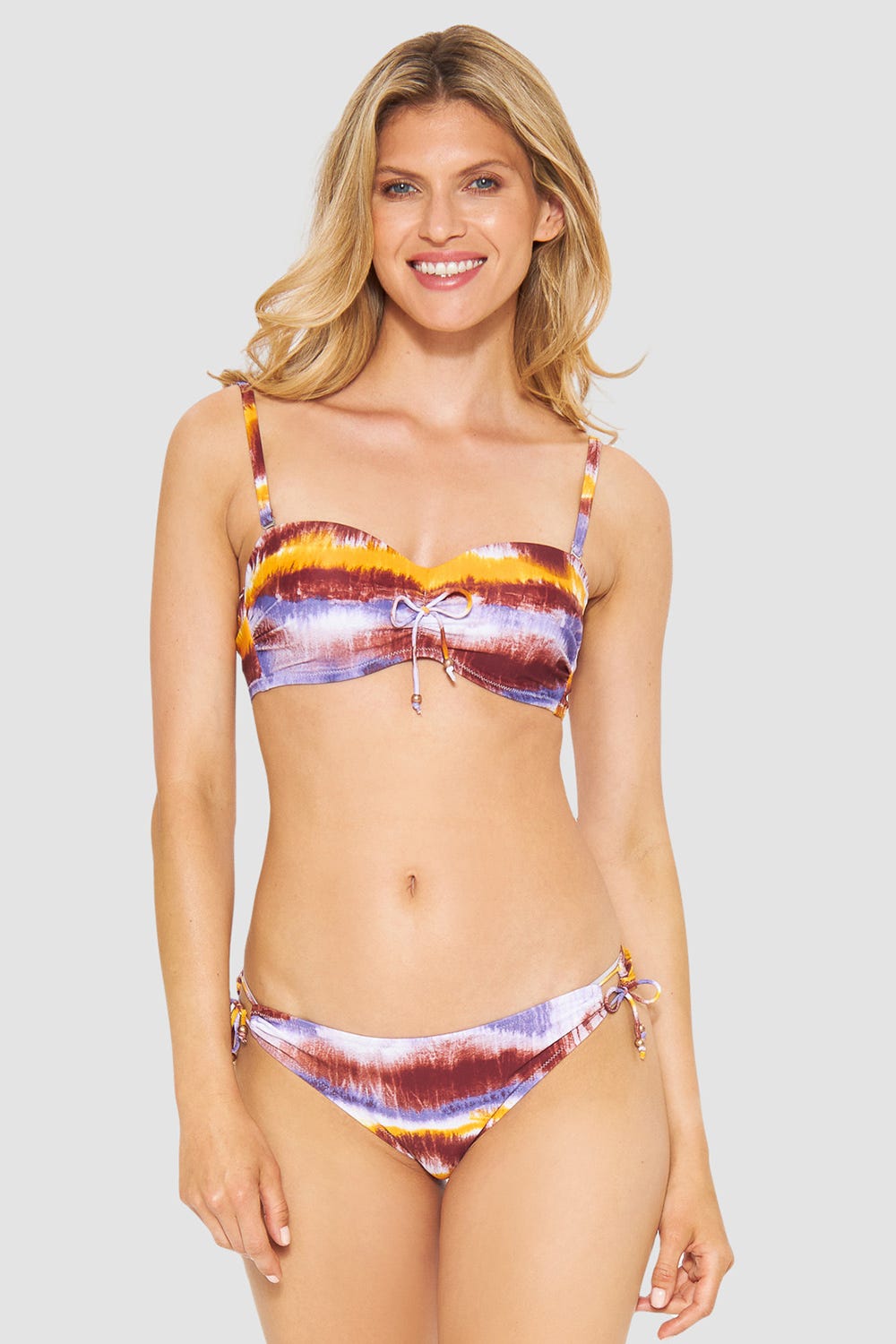r-sch-be-happy-bikini-oberteil-bandeau-mehrfarbig-tie-dye image 1