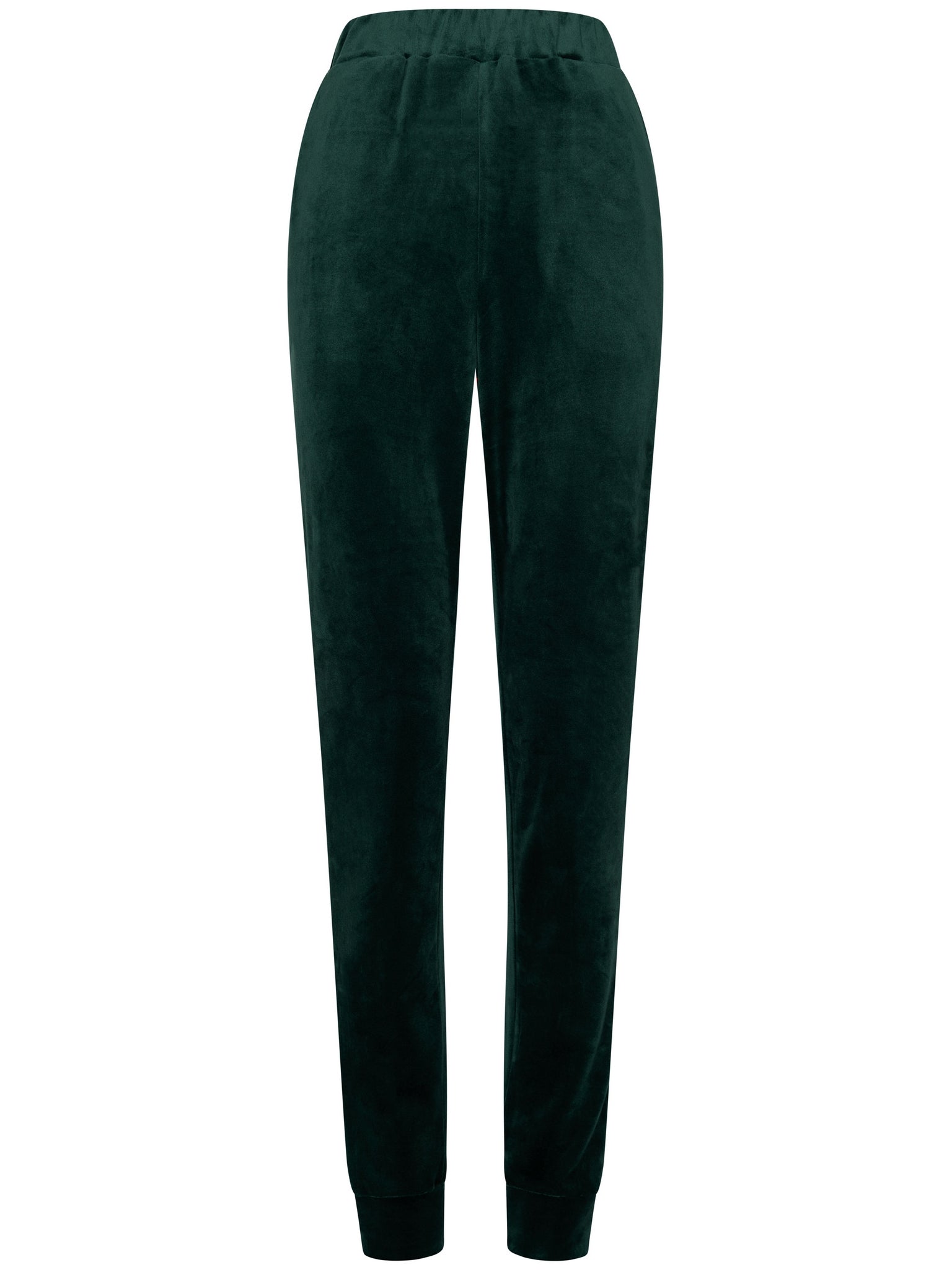 pastunette-premium-emerald-pyjama-gr-n-velours-langarm image 2