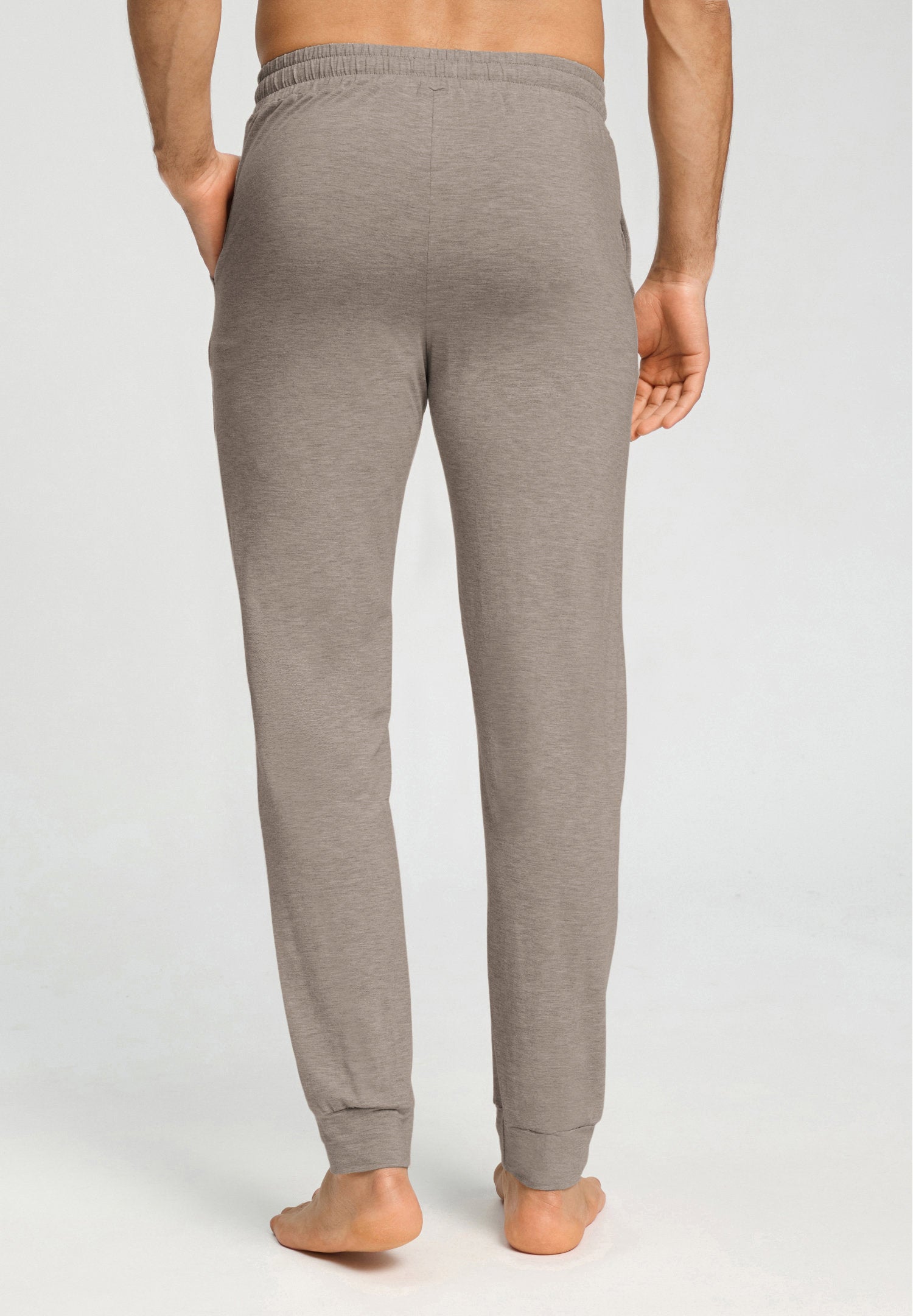 hanro-casuals-winter-long-pants-pyjamahose-toffee-melange-wolle image 4
