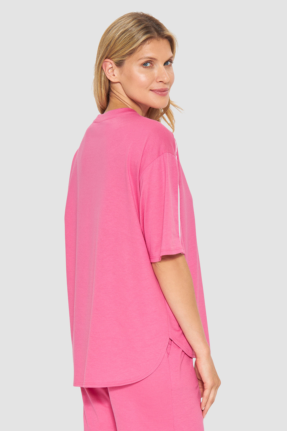 r-sch-be-happy-shirt-kurzarm-t-shirt-pink-paspel image 3