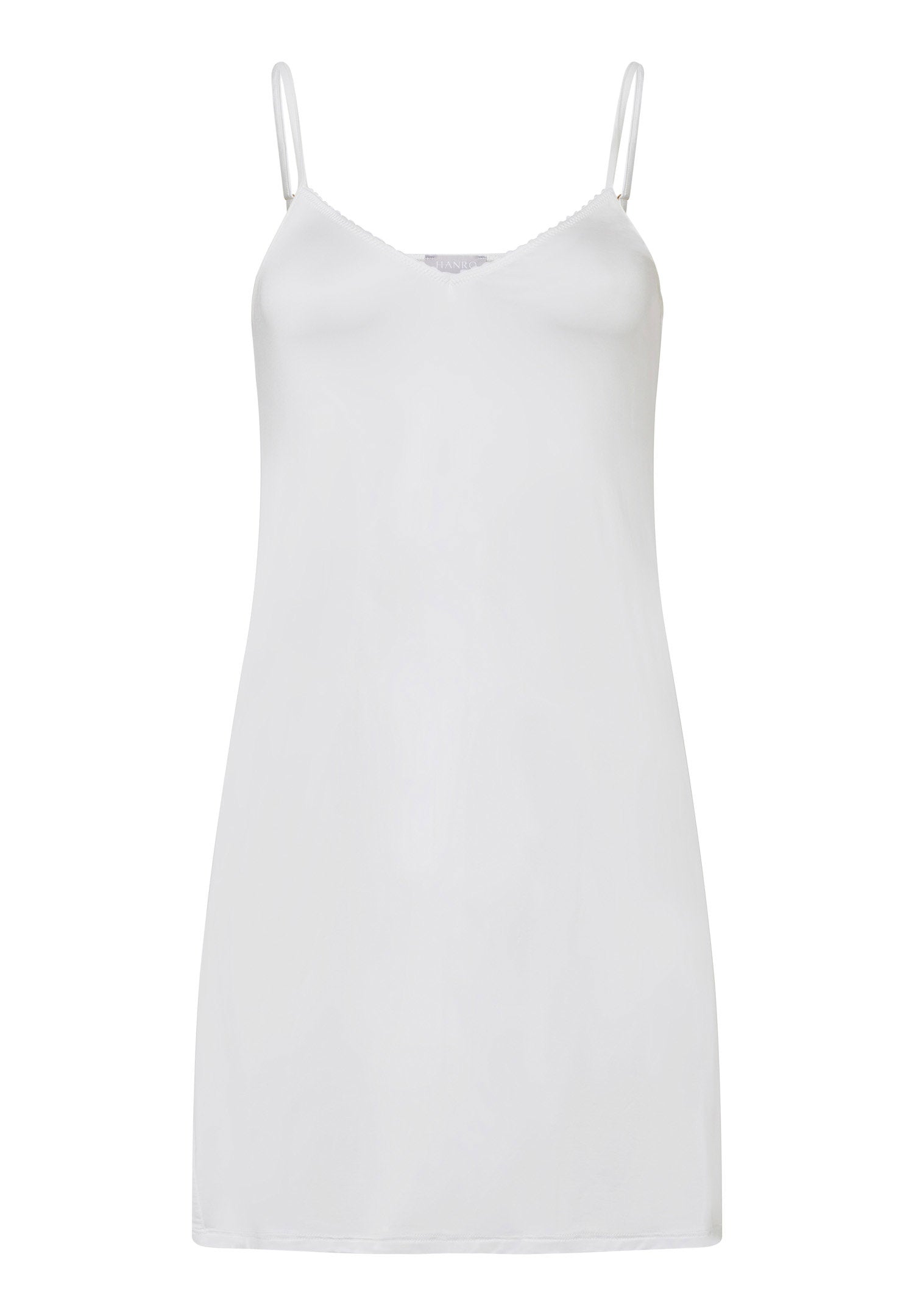 hanro-satin-deluxe-bodydress-85cm-unterkleid-off-white-viskose image 1
