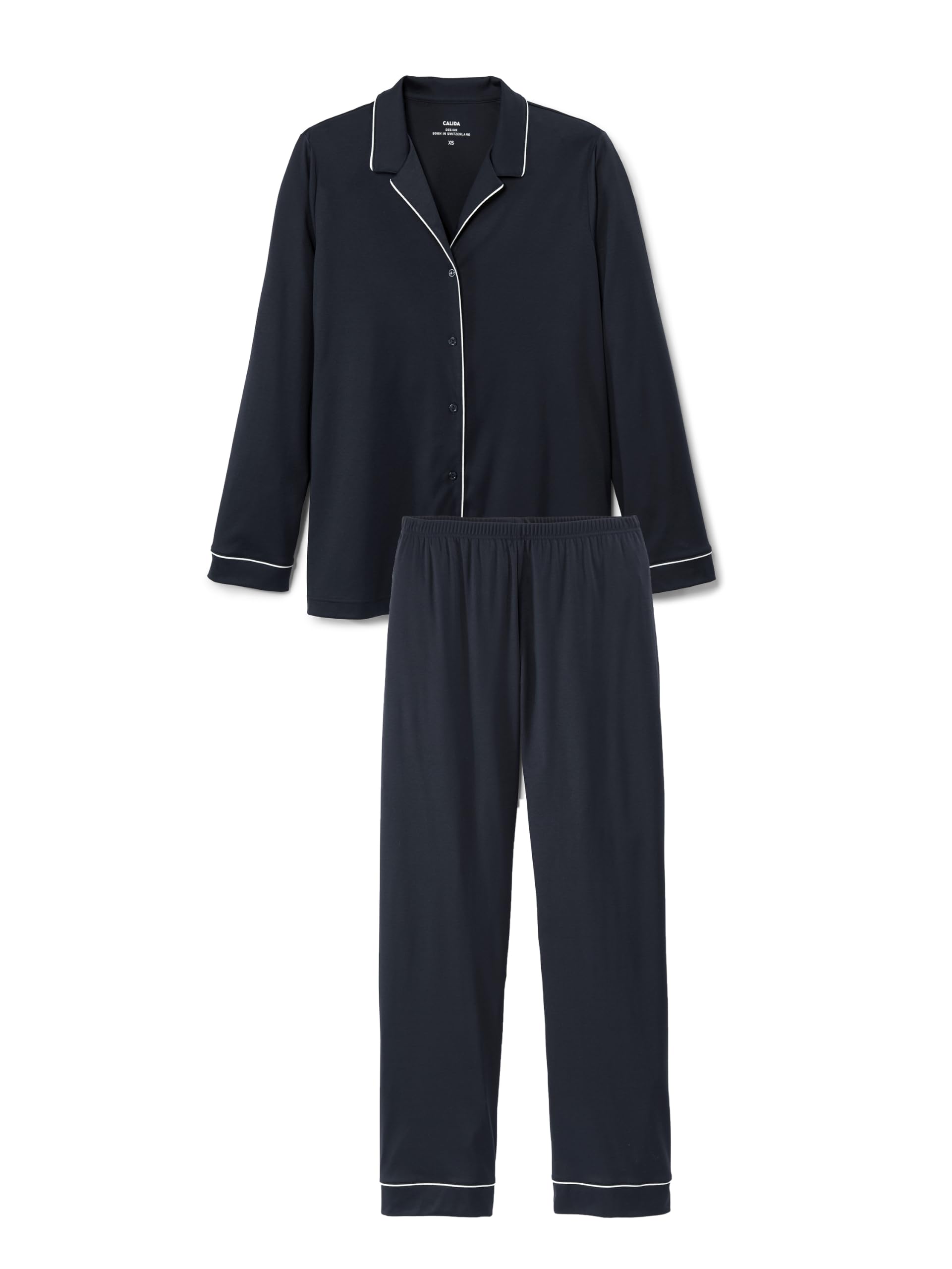 calida-night-lovers-pyjama-damen-36-38-aura-blue image 4