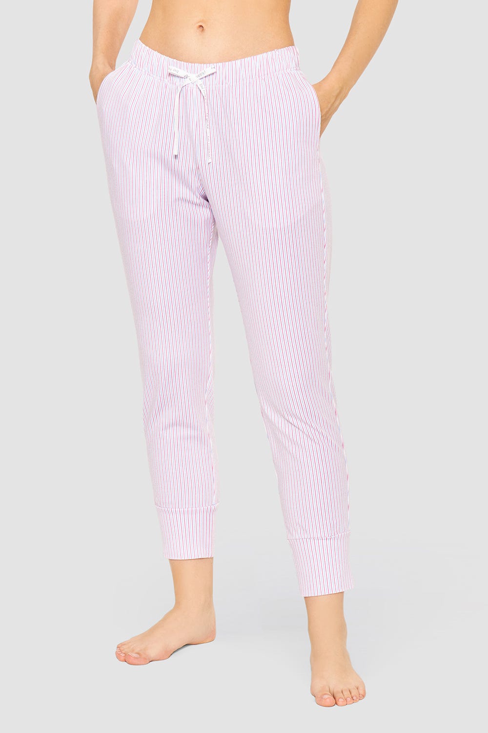 r-sch-be-happy-7-8-hose-rosa-mit-streifenprint image 1