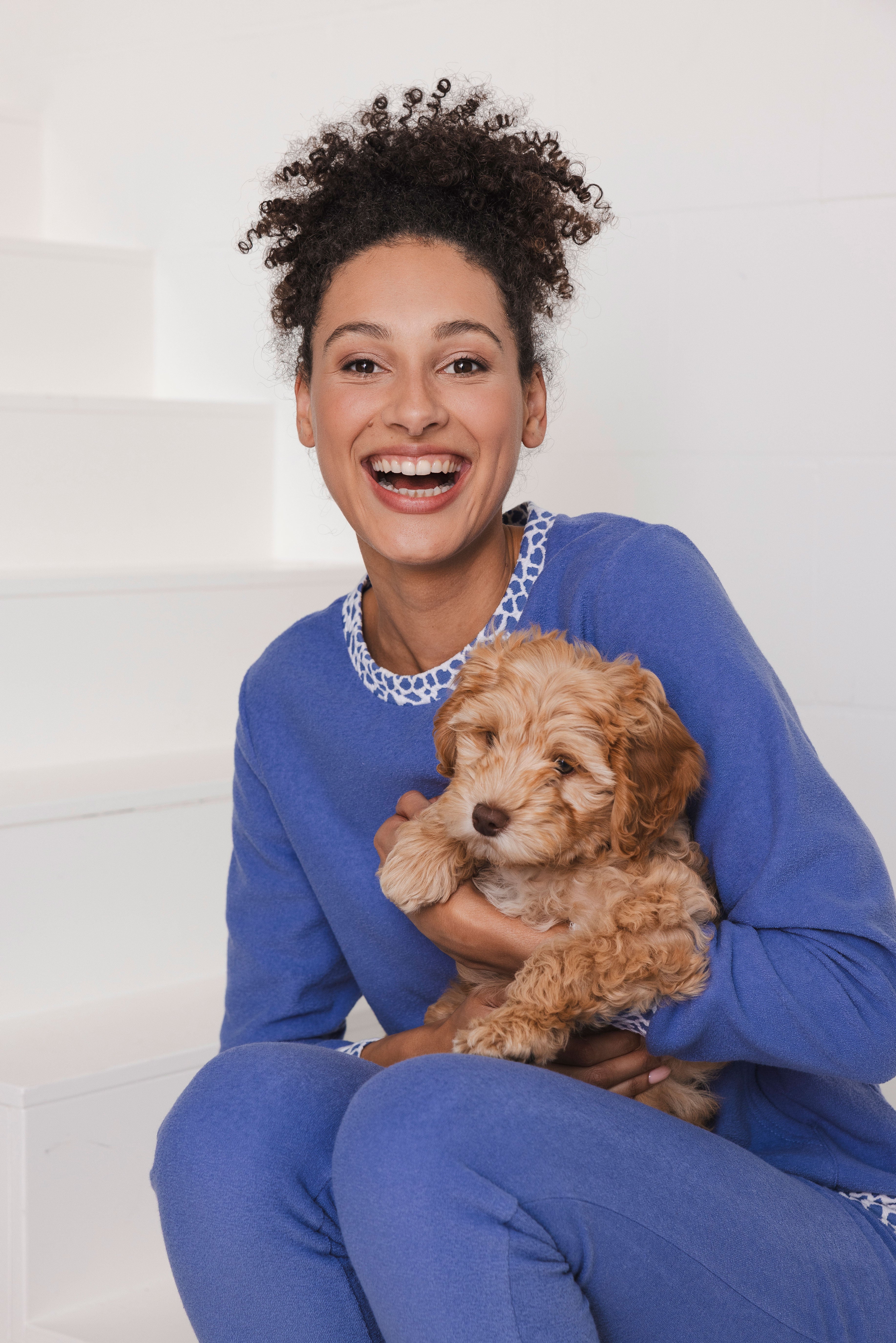 rebelle-frozen-sky-frottee-pyjama-blau-animal-print image 6
