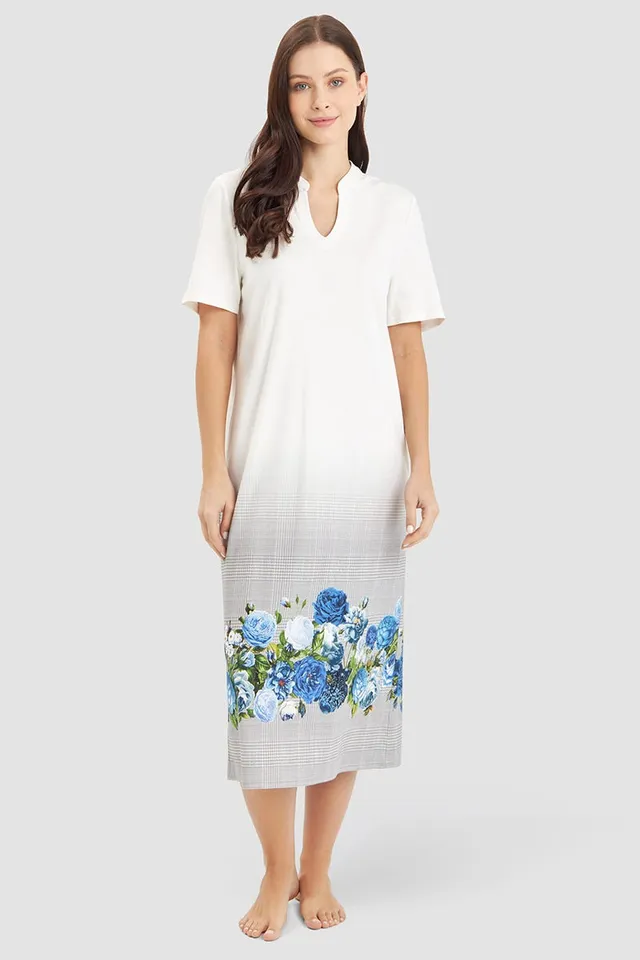 r-sch-be-happy-nachthemd-maxi-mehrfarbig image 1