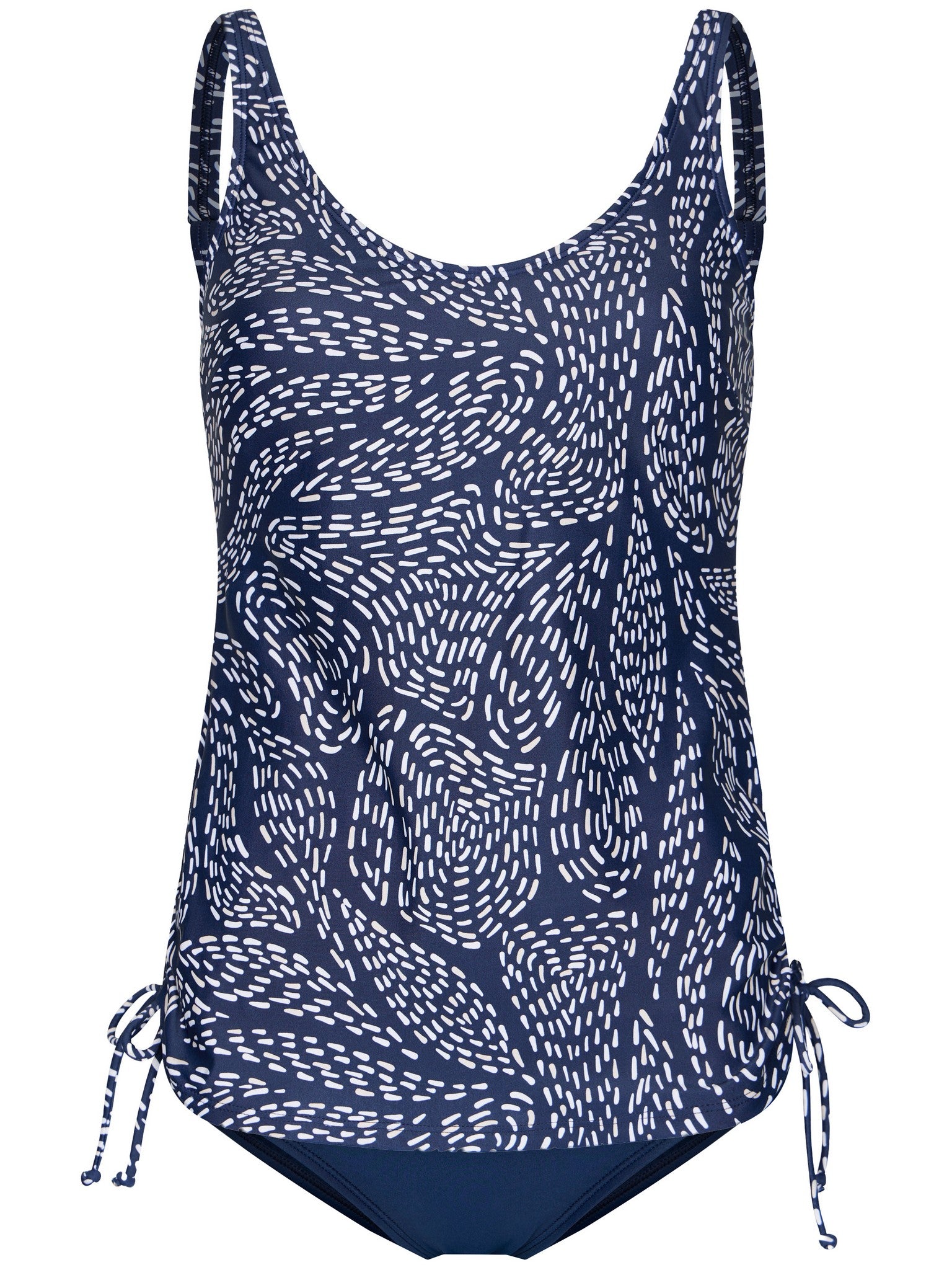 pastunette-ocean-flow-tankini-set-dunkelblau-gestreift image 1