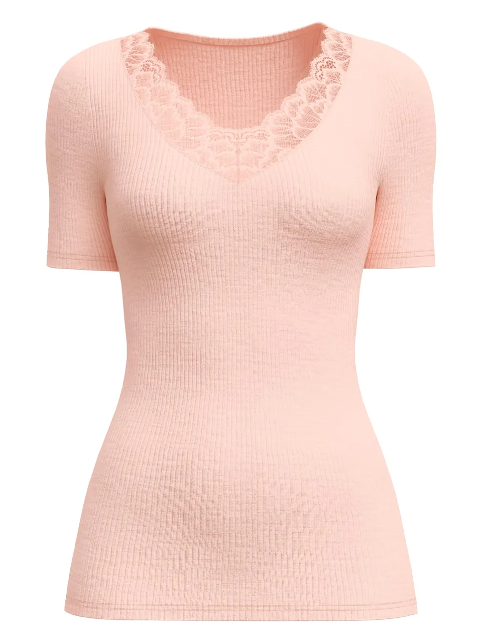 calida-wool-silk-silky-wool-joy-shirt-damen-pearl-blush-kurzarm image 1
