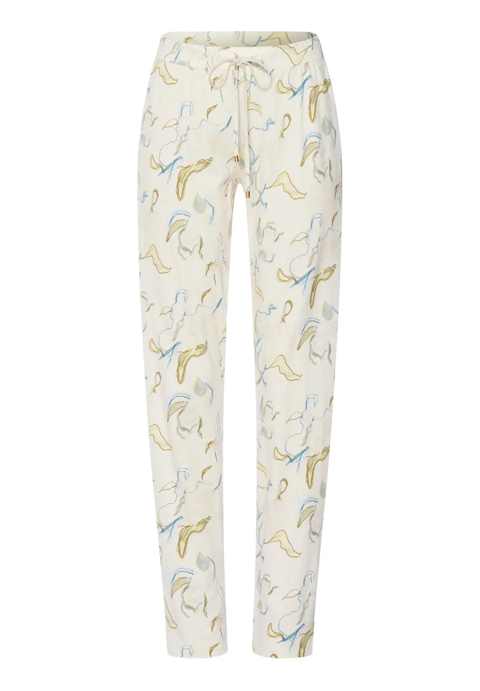 hanro-sleep-lounge-pyjamahose-074845-flowing-paint-modal-damen image 1