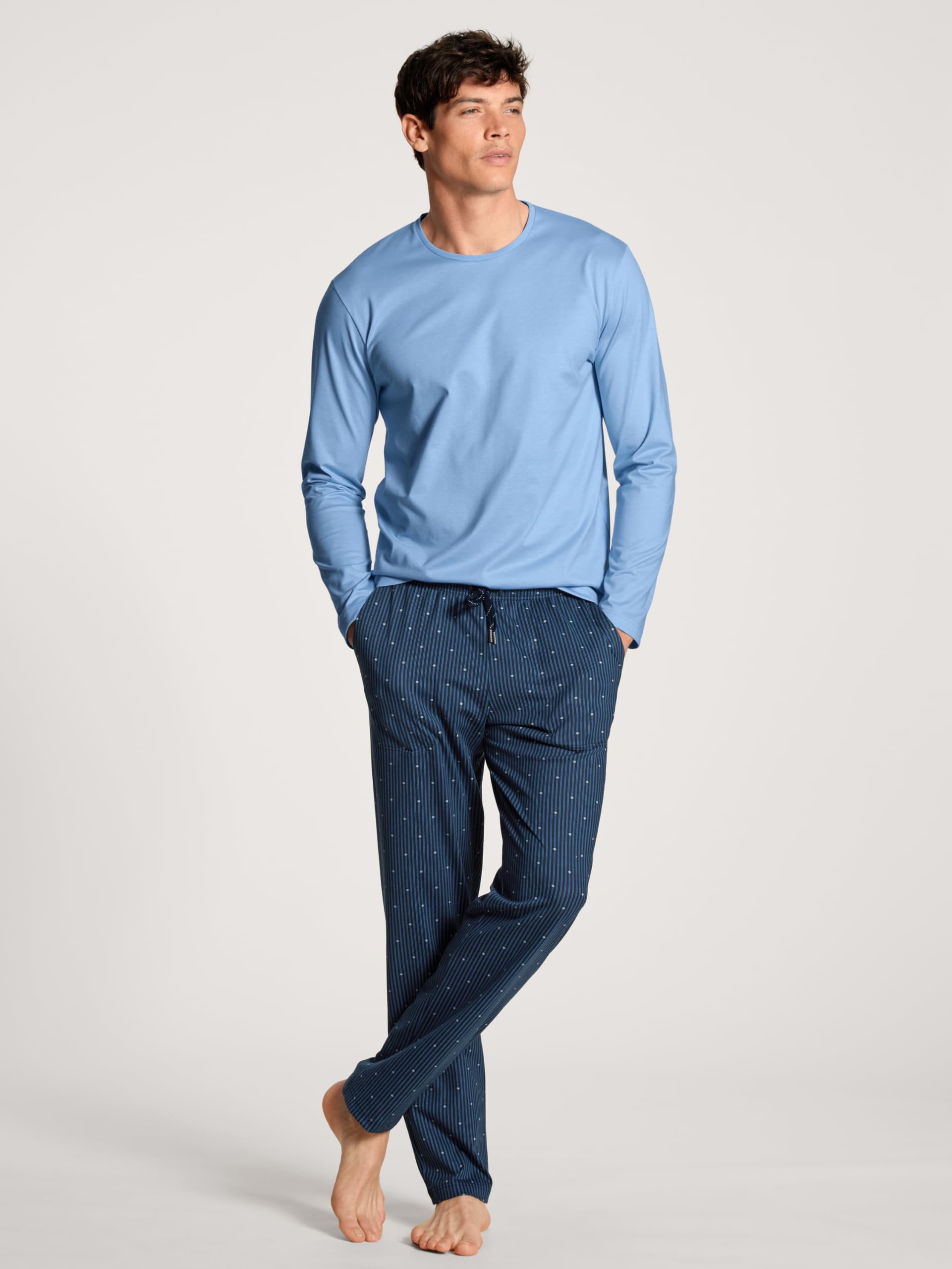 calida-remix-basic-sleep-langarmshirt-herren-52-54 image 6